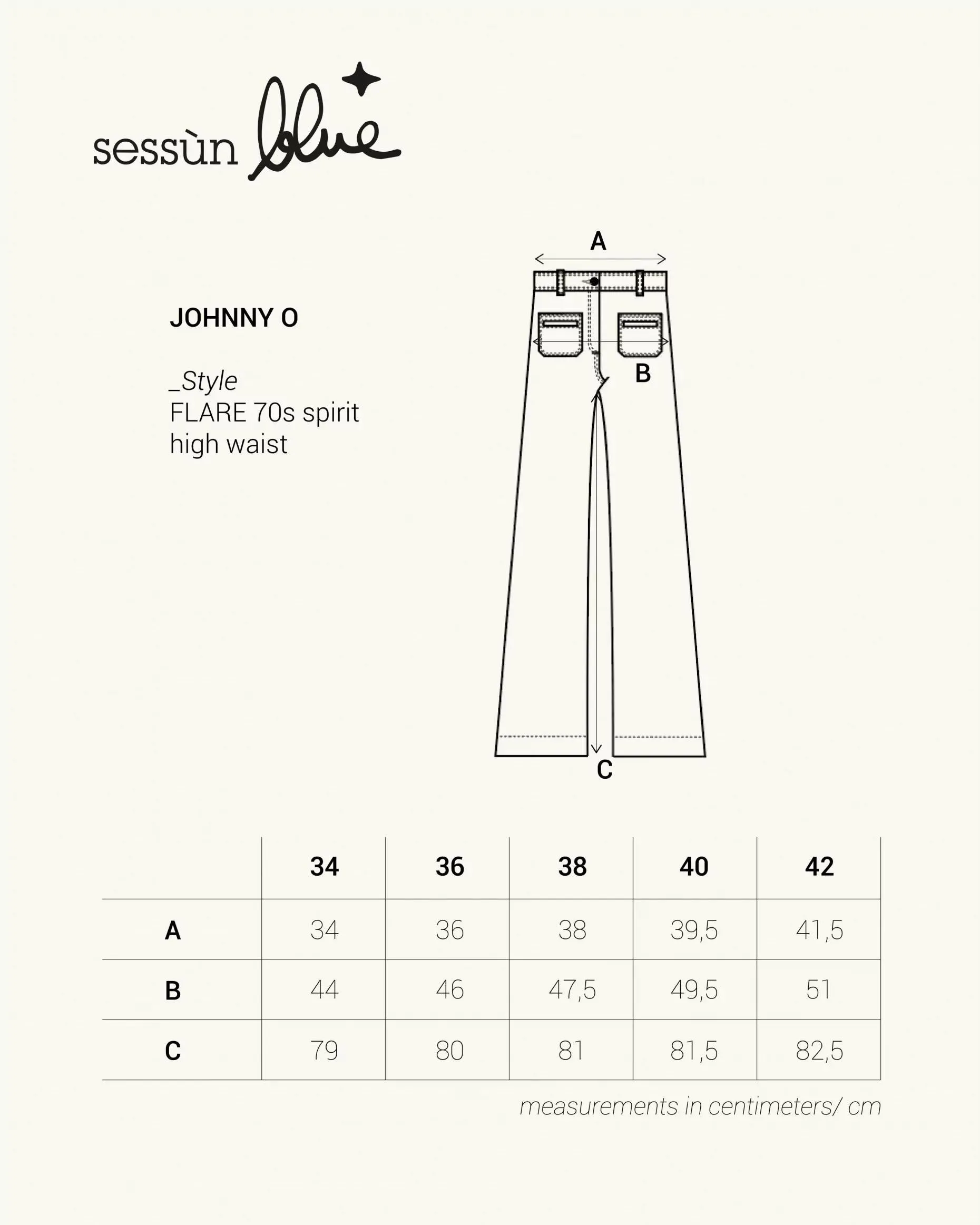 Jeans O Johnny Vintage-Blau