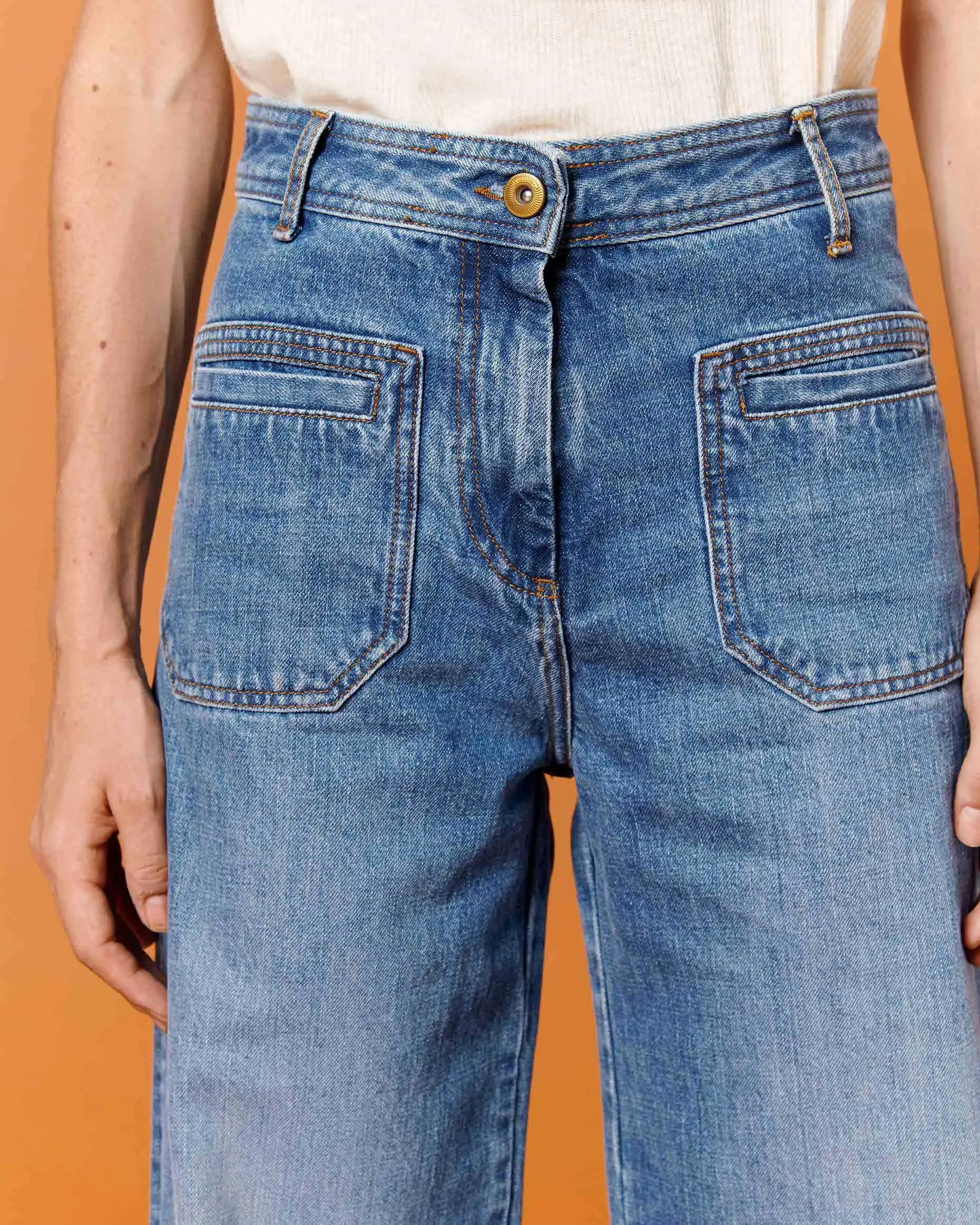 Jeans O Johnny Vintage-Blau