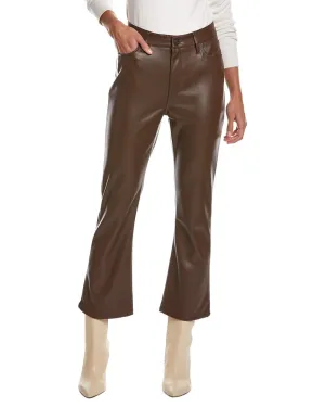 JOE'S Jeans Schokoladenfarbene Crop-Bootcut-Jeans