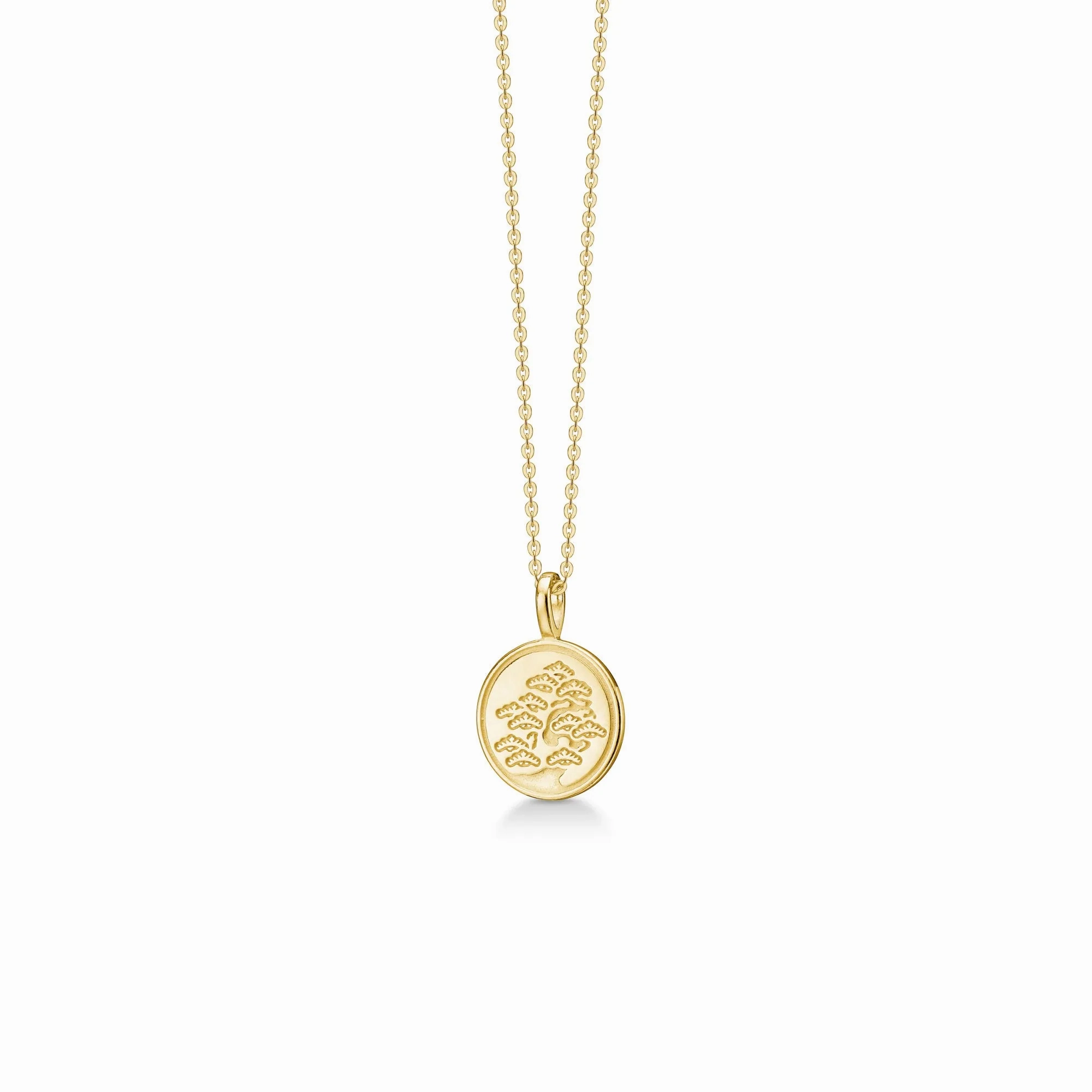 Kamon Gold Plated Necklace