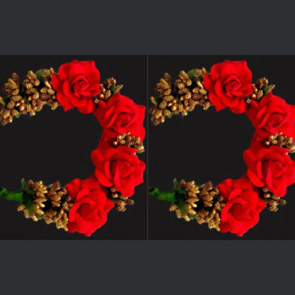 Kavya's Kreation Designer Floral Hair Brooch Combo