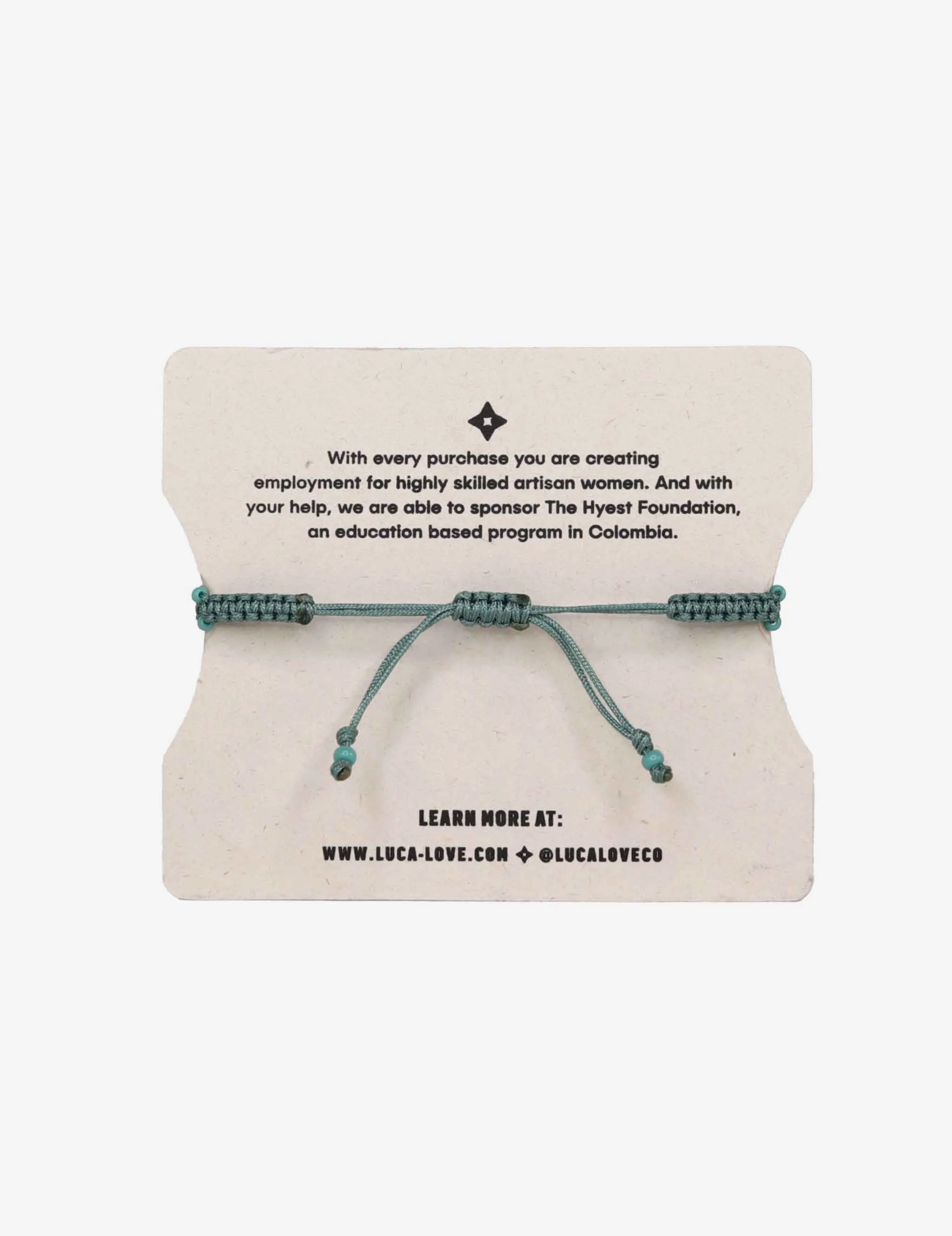 Kids Ally Bracelet in Peacock Blue