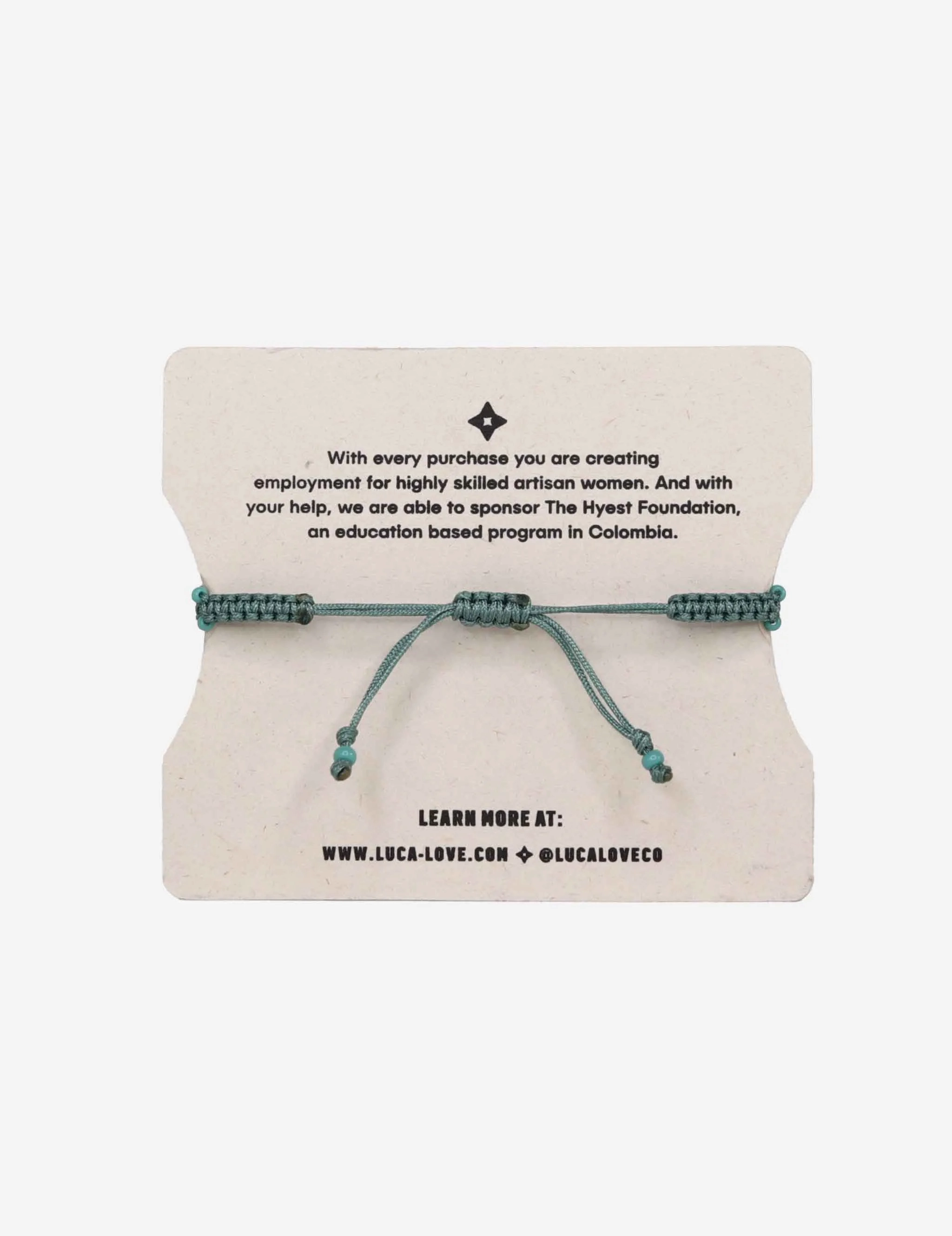 Kids Ally Bracelet in Peacock Blue