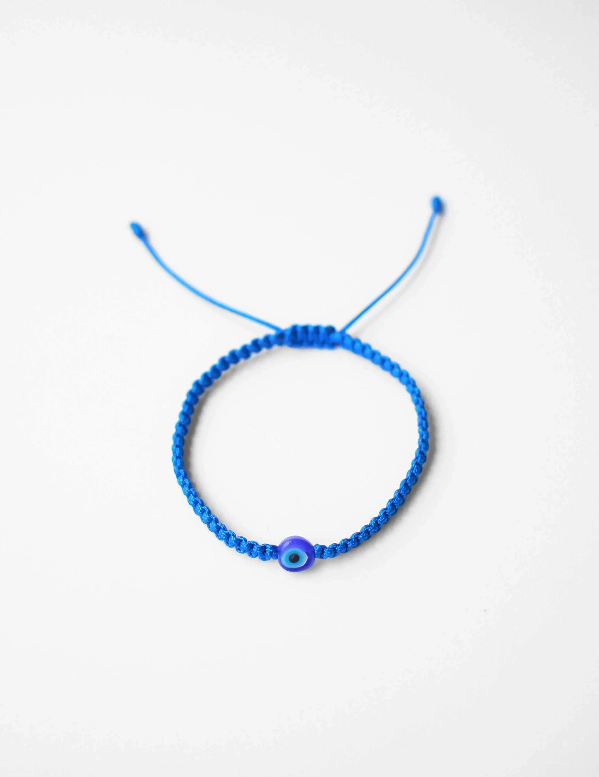 Kids Threaded Evil Eye in Blue