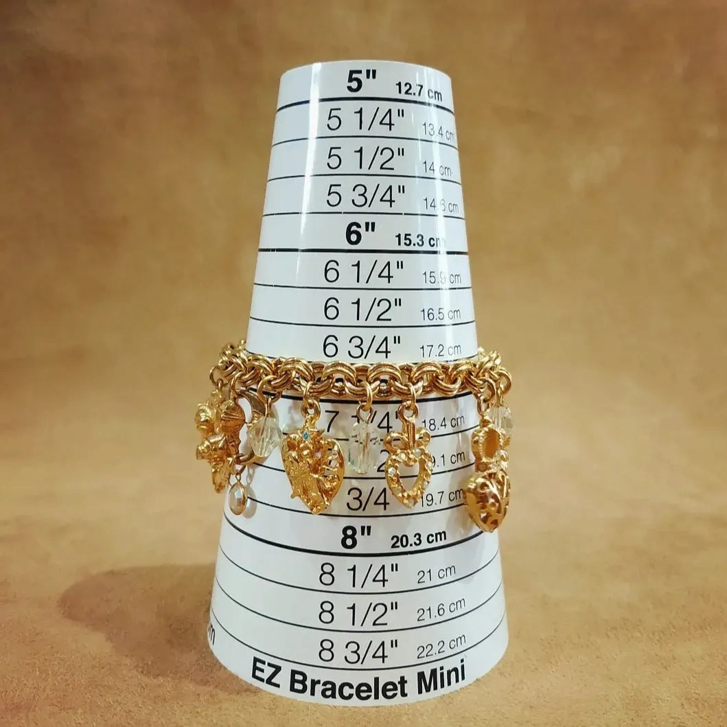 Kirks Folly Knights/Sheild of Arms Charm Bracelet