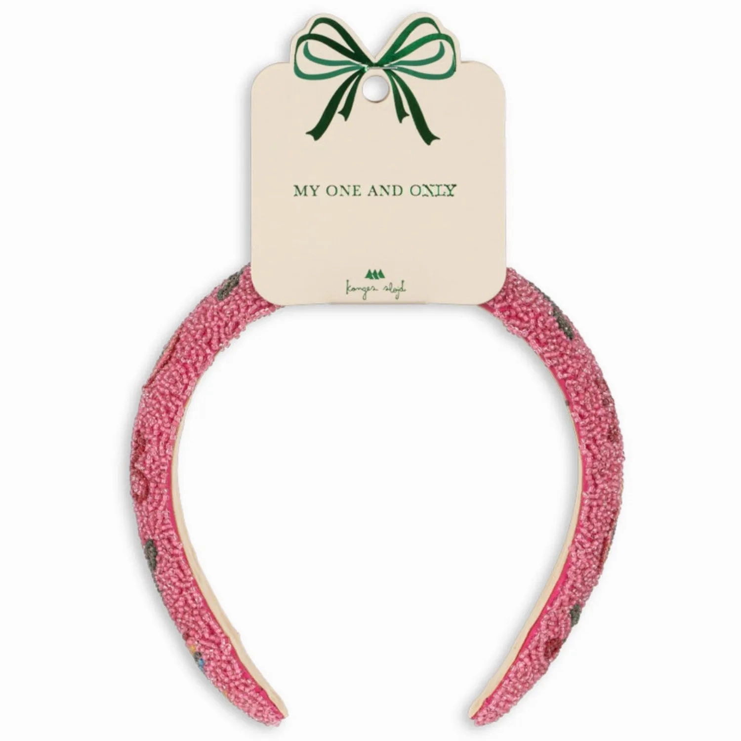 Konges Sl?jd Bubblegum Beaded Hairbrace