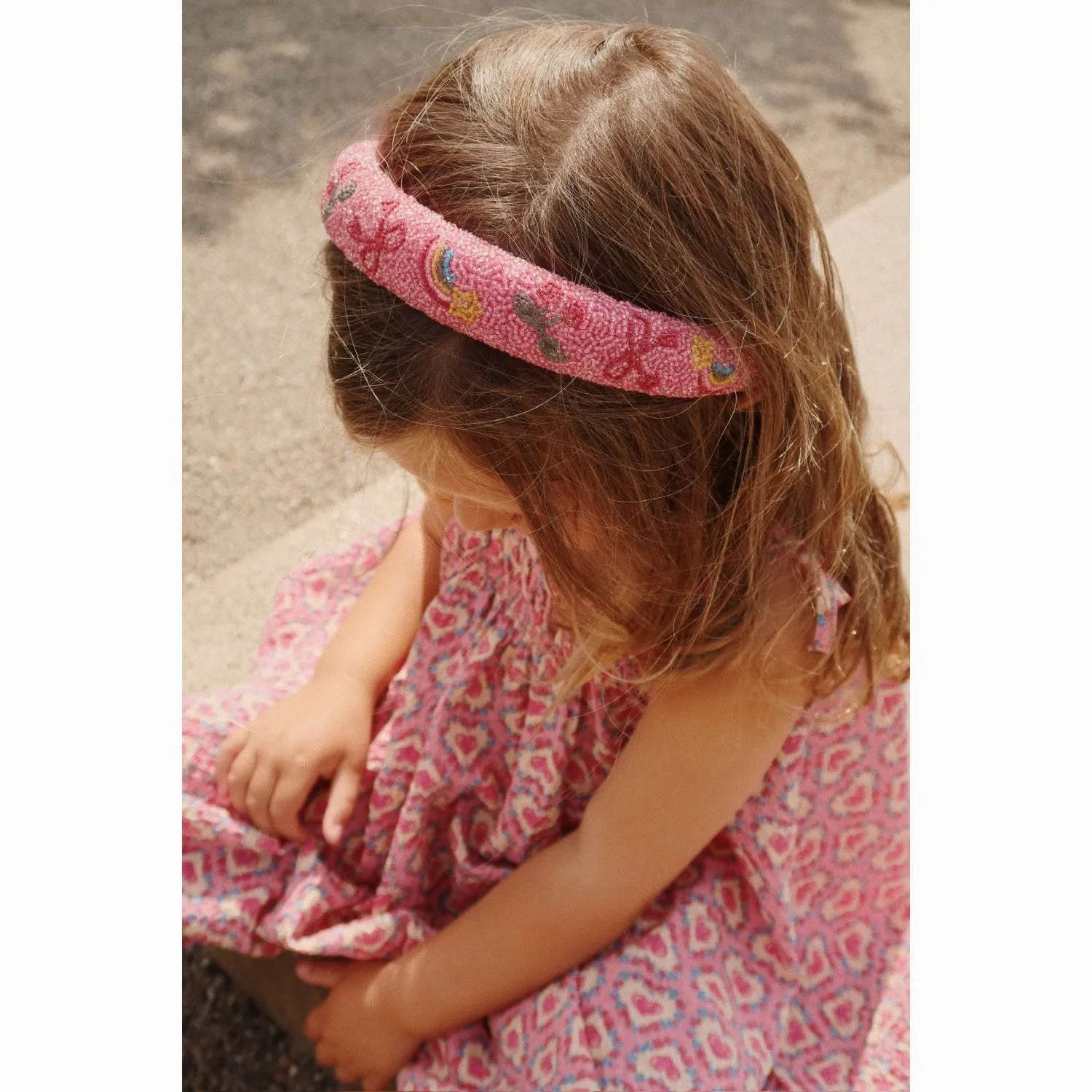Konges Sl?jd Bubblegum Beaded Hairbrace