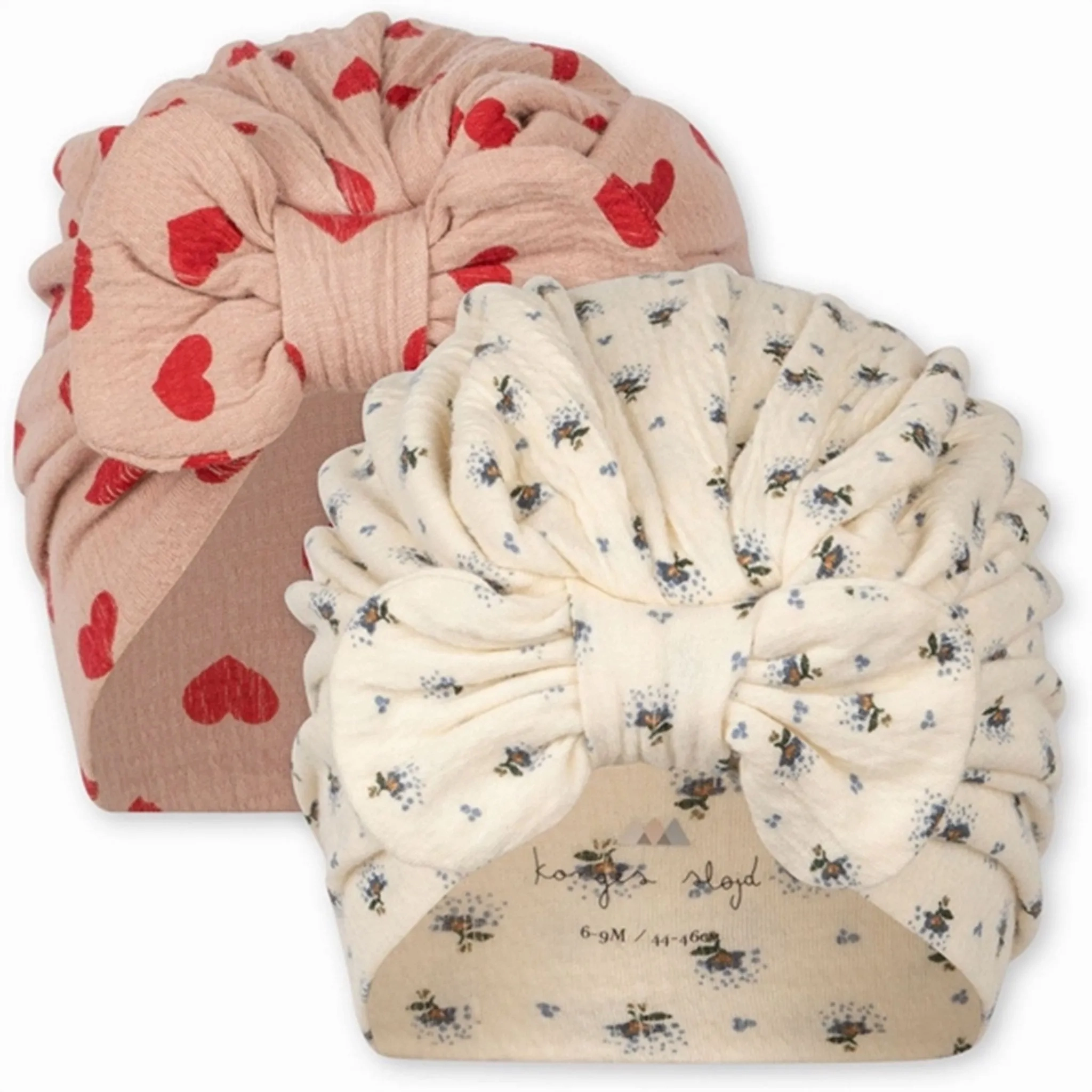 Konges Sljd Coeur Mahogany/Point Bleu Butter Chleo 2-Pack Bambi Bunnet