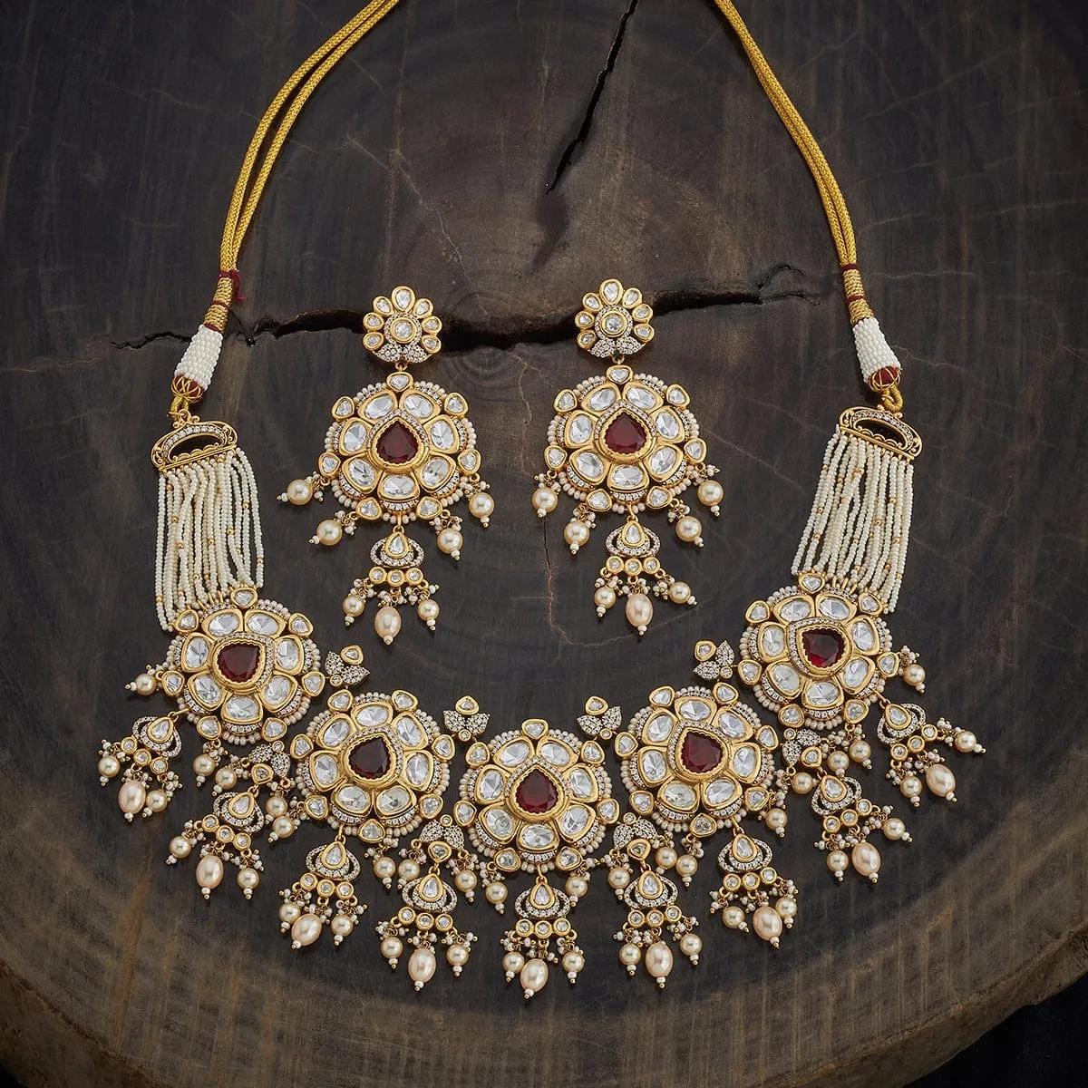Kundan Necklace 163990