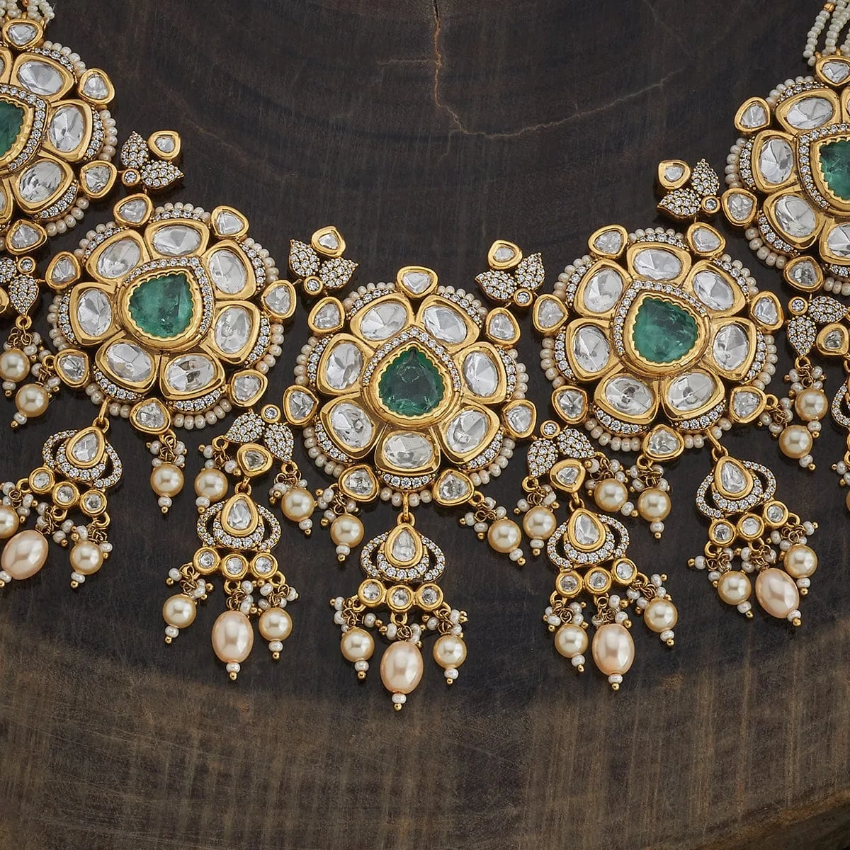 Kundan Necklace 163990