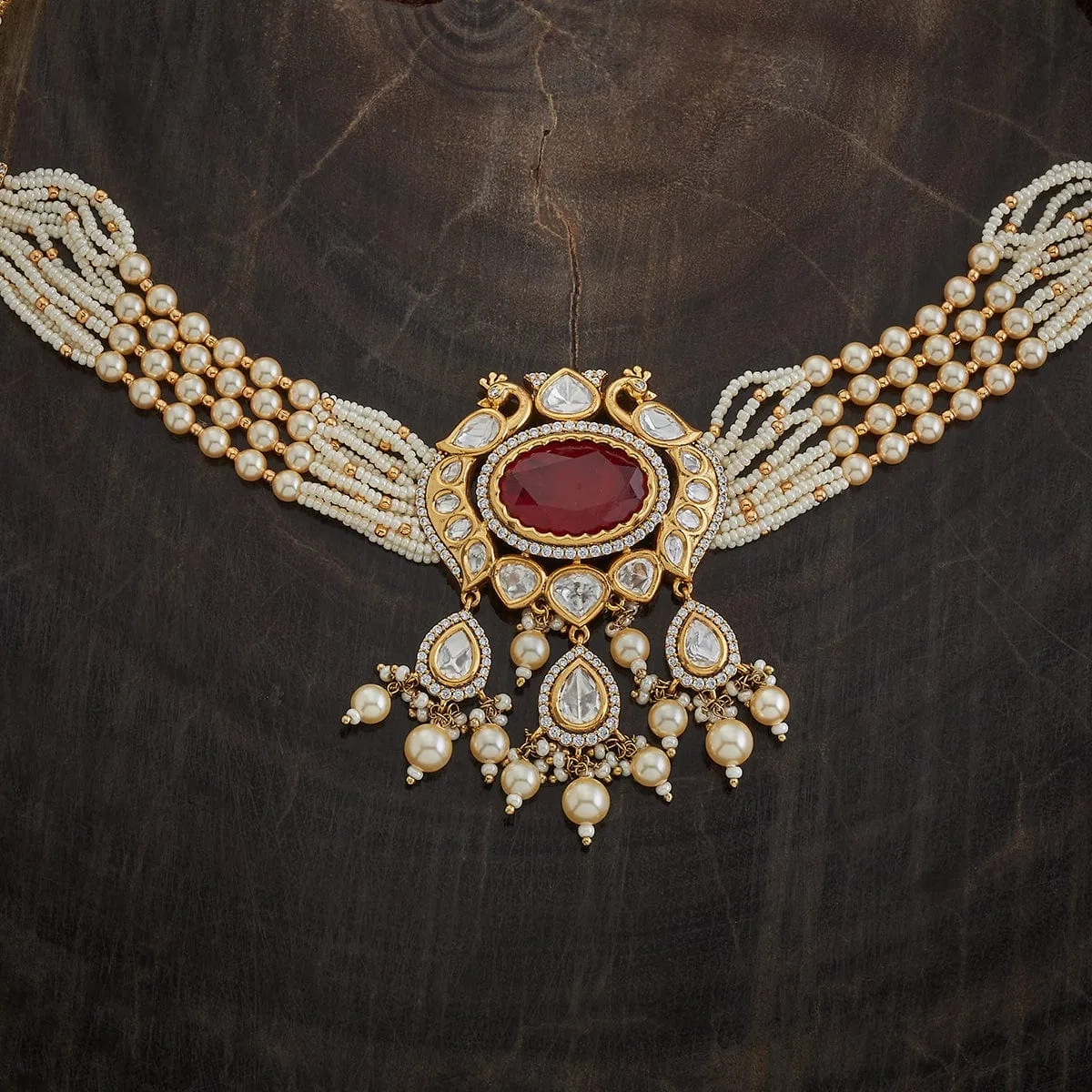 Kundan Necklace 173030