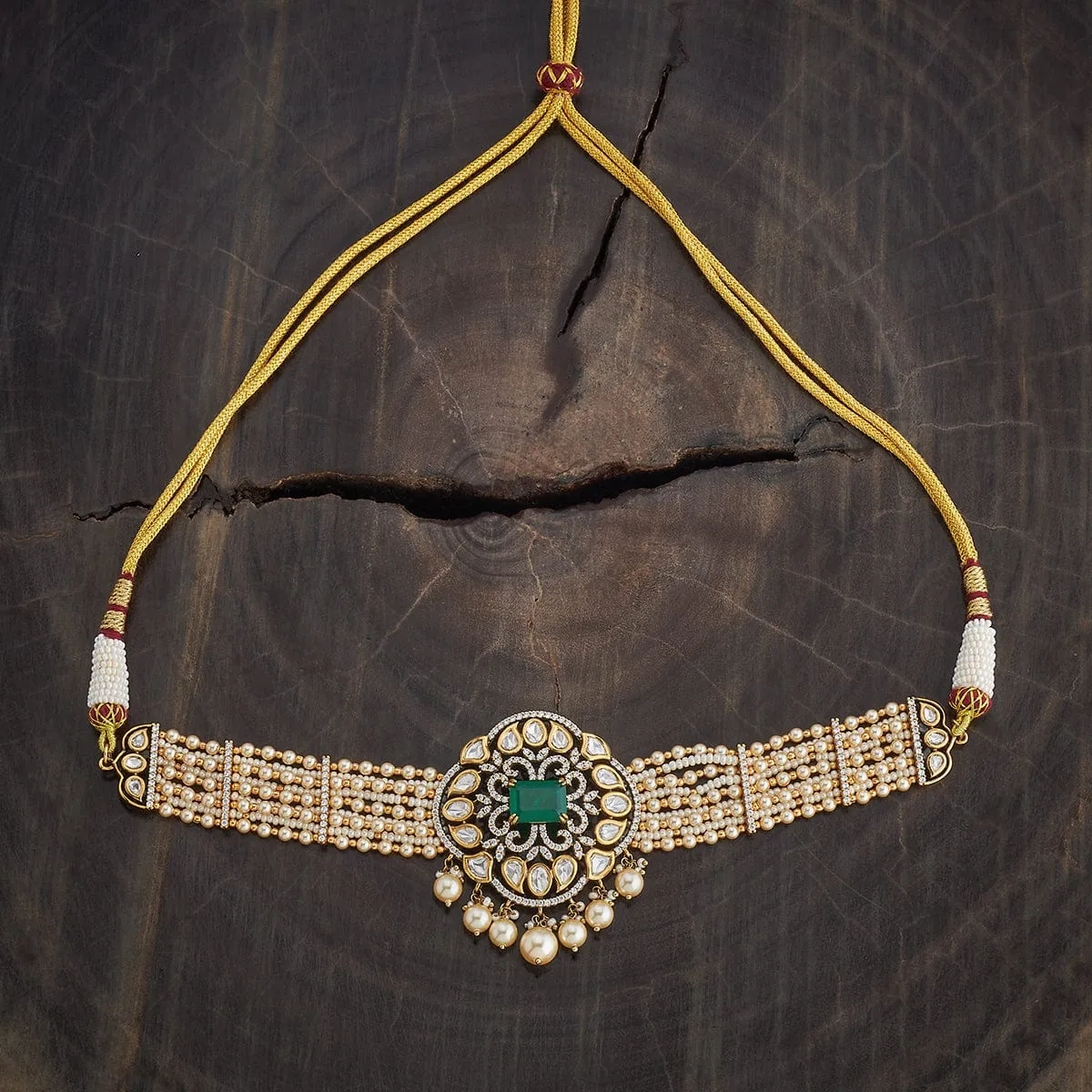 Kundan Necklace 174051