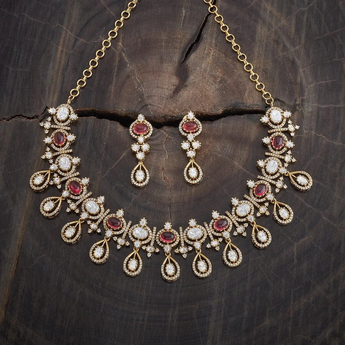 Kundan Necklace 178504