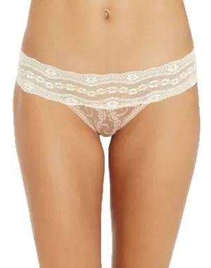 Spitzen-Kuss-Bikini-Slip in frechem Nacktton