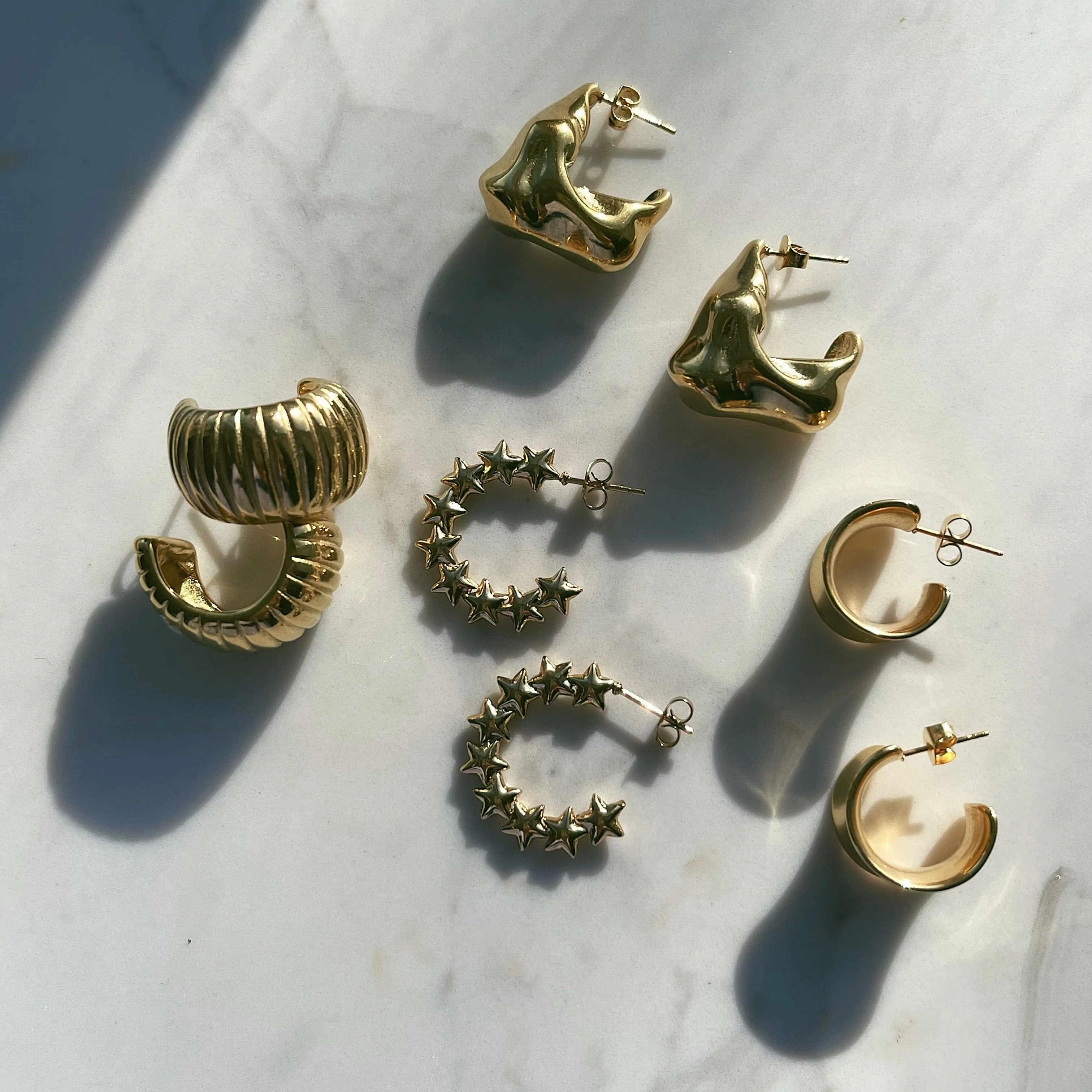 Lanetta Hoop Earrings