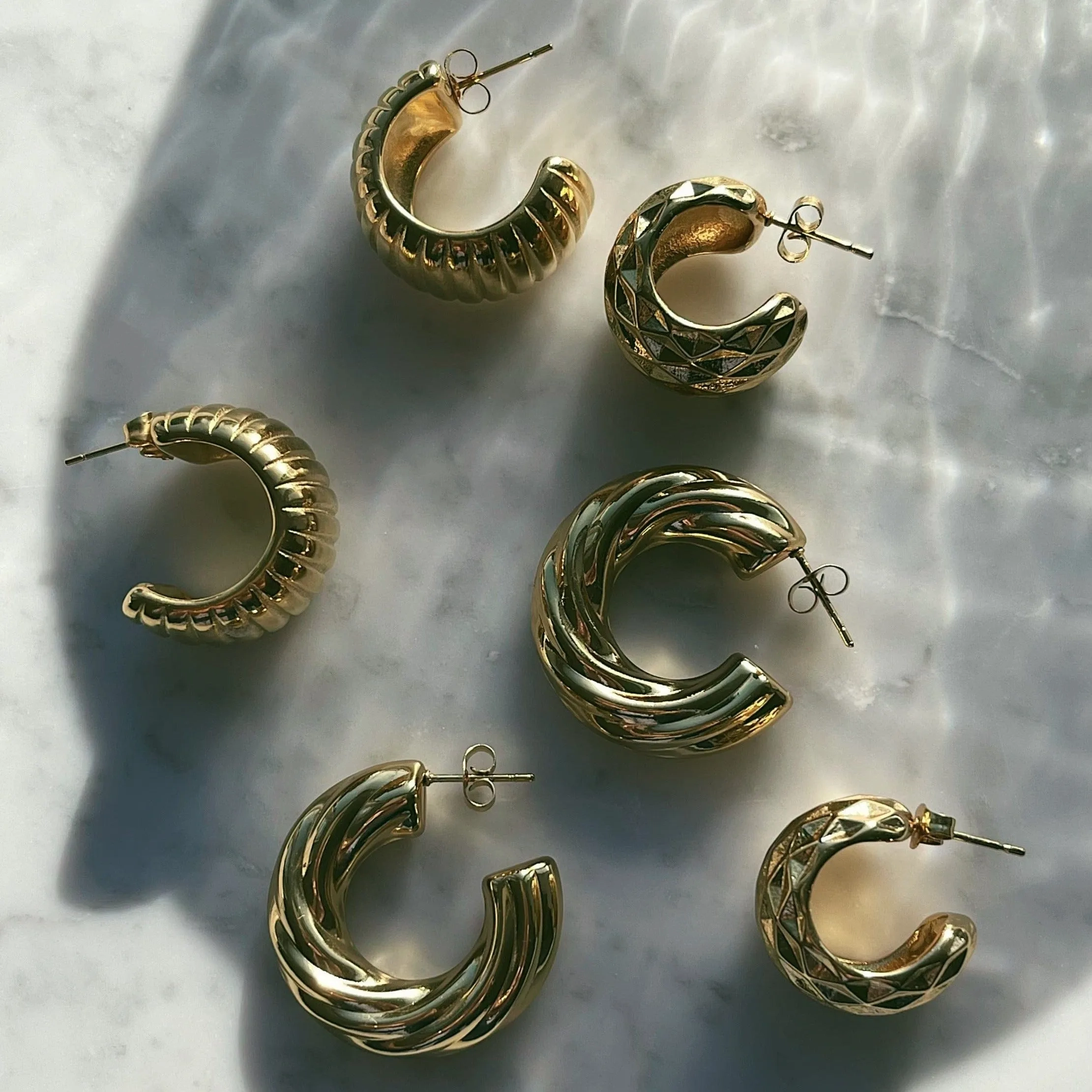 Lanetta Hoop Earrings