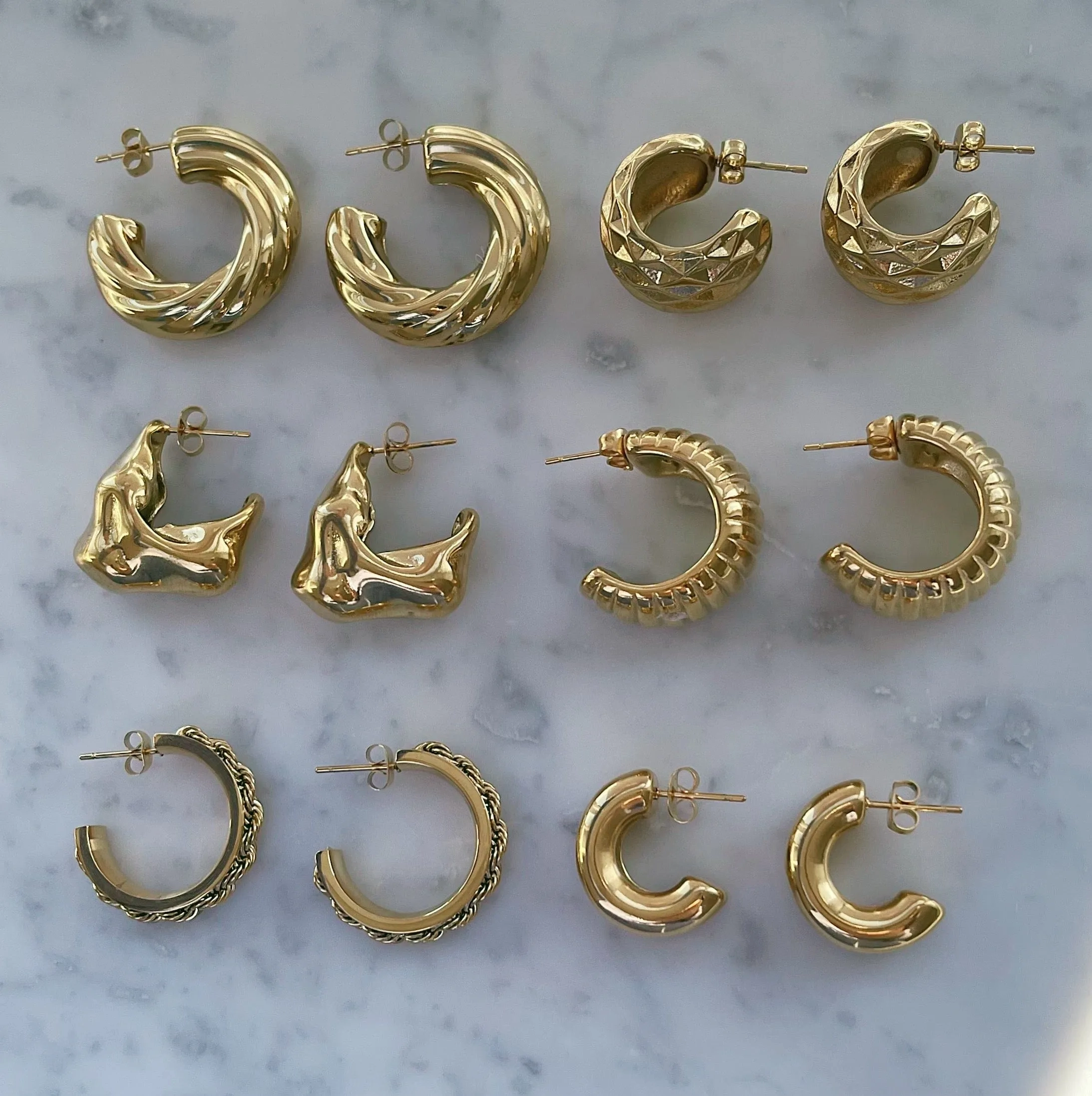 Lanetta Hoop Earrings