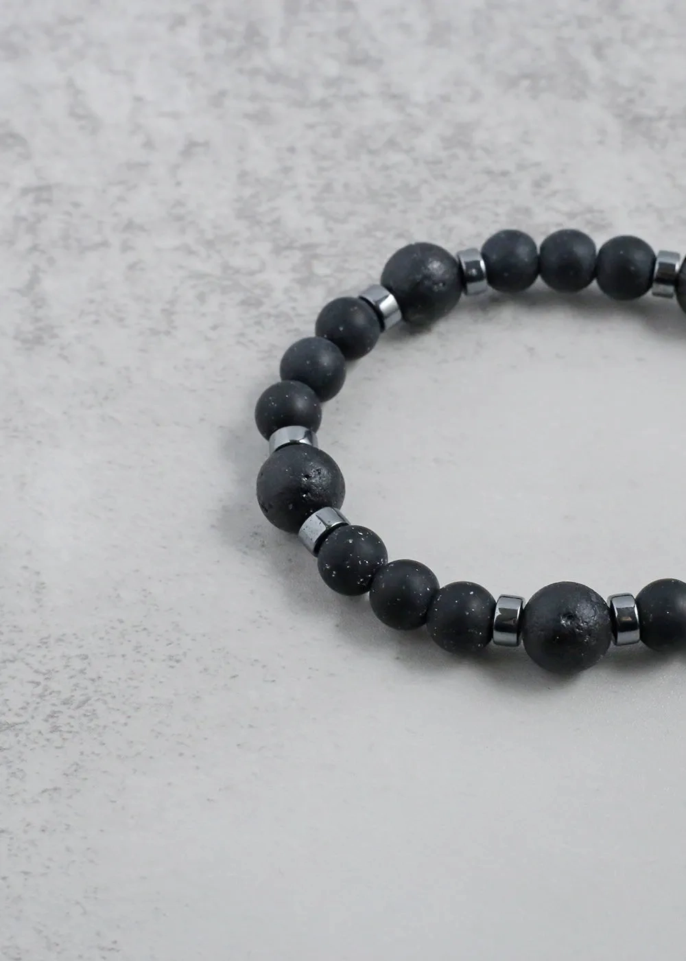 Lava Rock Bead Bracelet