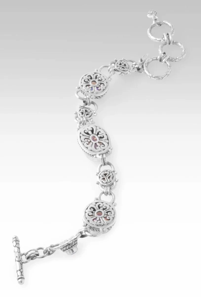 Let Your Faith Shine Bracelet? in Wanderjahr? Mystic Quartz, Lotus Blossom? Mystic Quartz &amp; English Tearose? Mystic Topaz