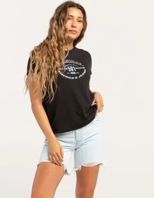 LEVIS' 501 Mid Thigh Shorts - Ausbleichender Look