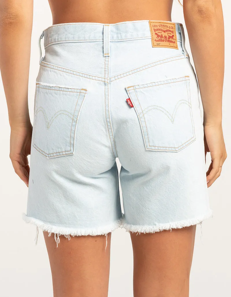 LEVIS' 501 Mid Thigh Shorts - Ausbleichender Look