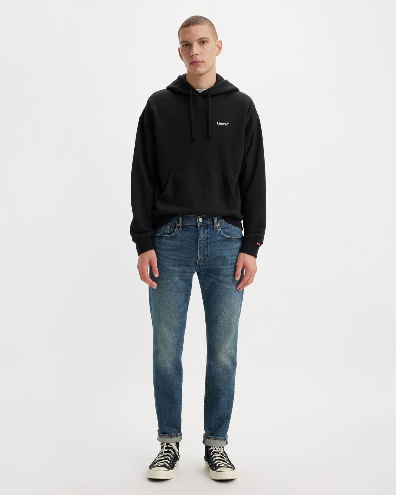 Levi's® 502 Selvedge Regular Tapered Herrenjeans - Bereits getragen