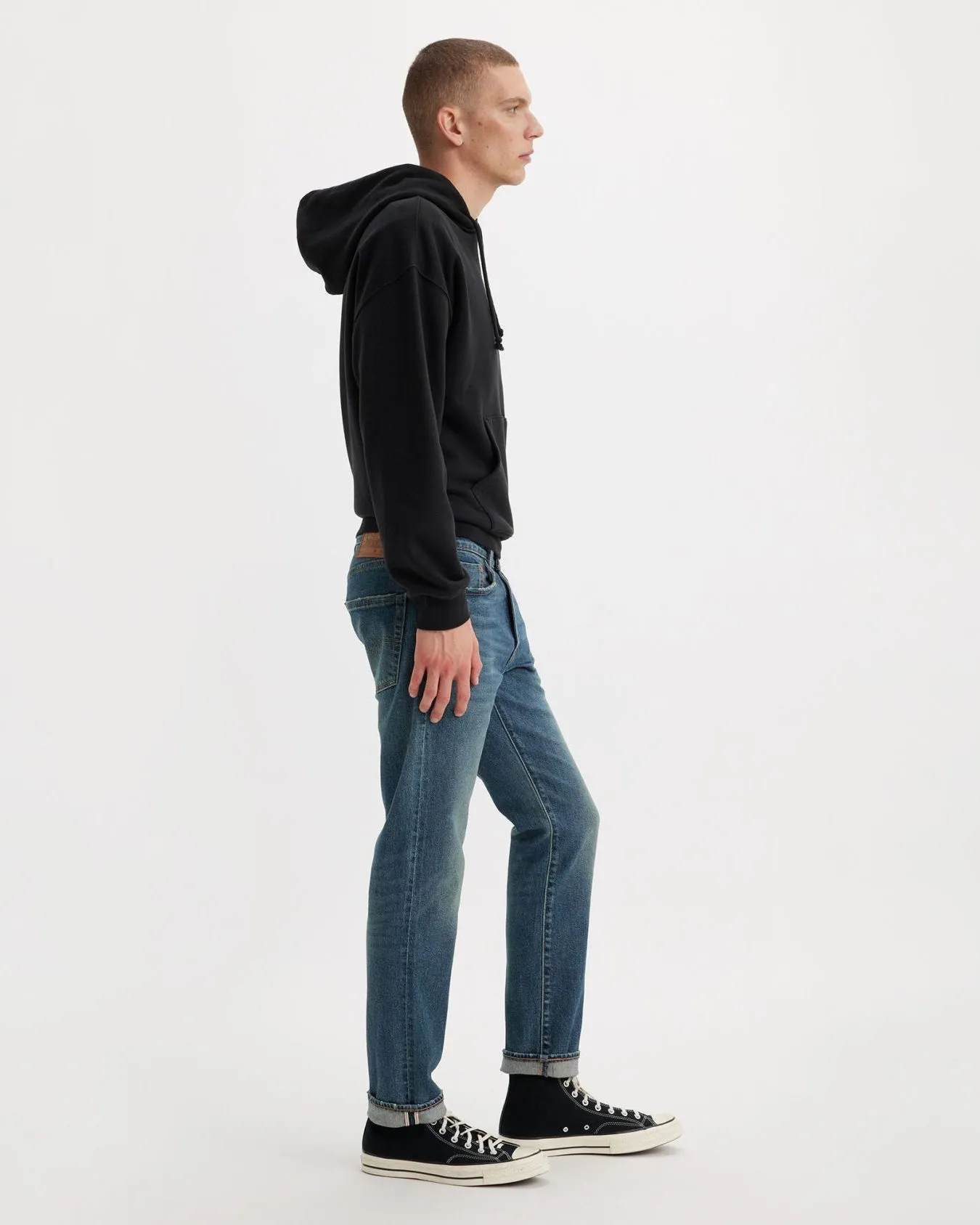Levi's® 502 Selvedge Regular Tapered Herrenjeans - Bereits getragen