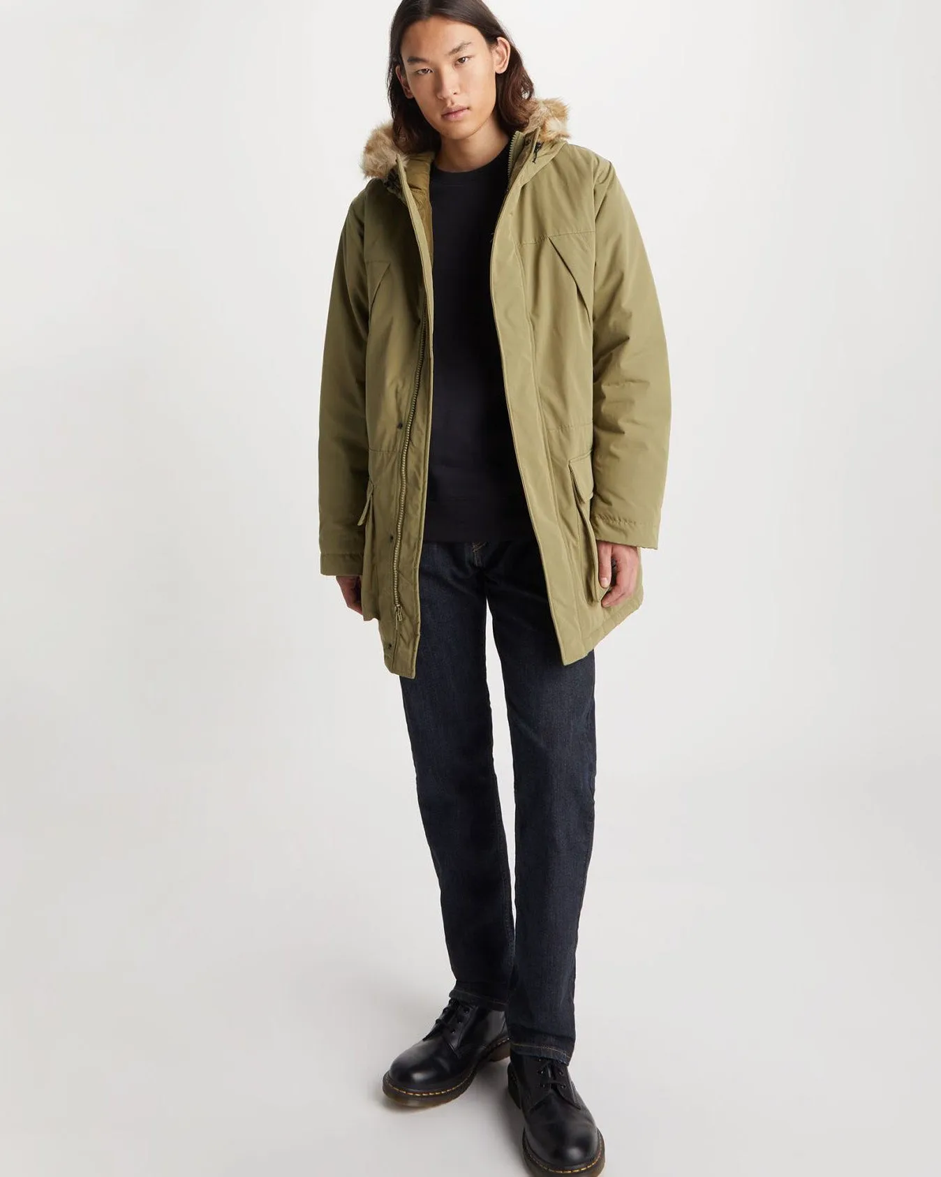 Levi's® 505 Regular Fit Herrenjeans - Dunkelblau
