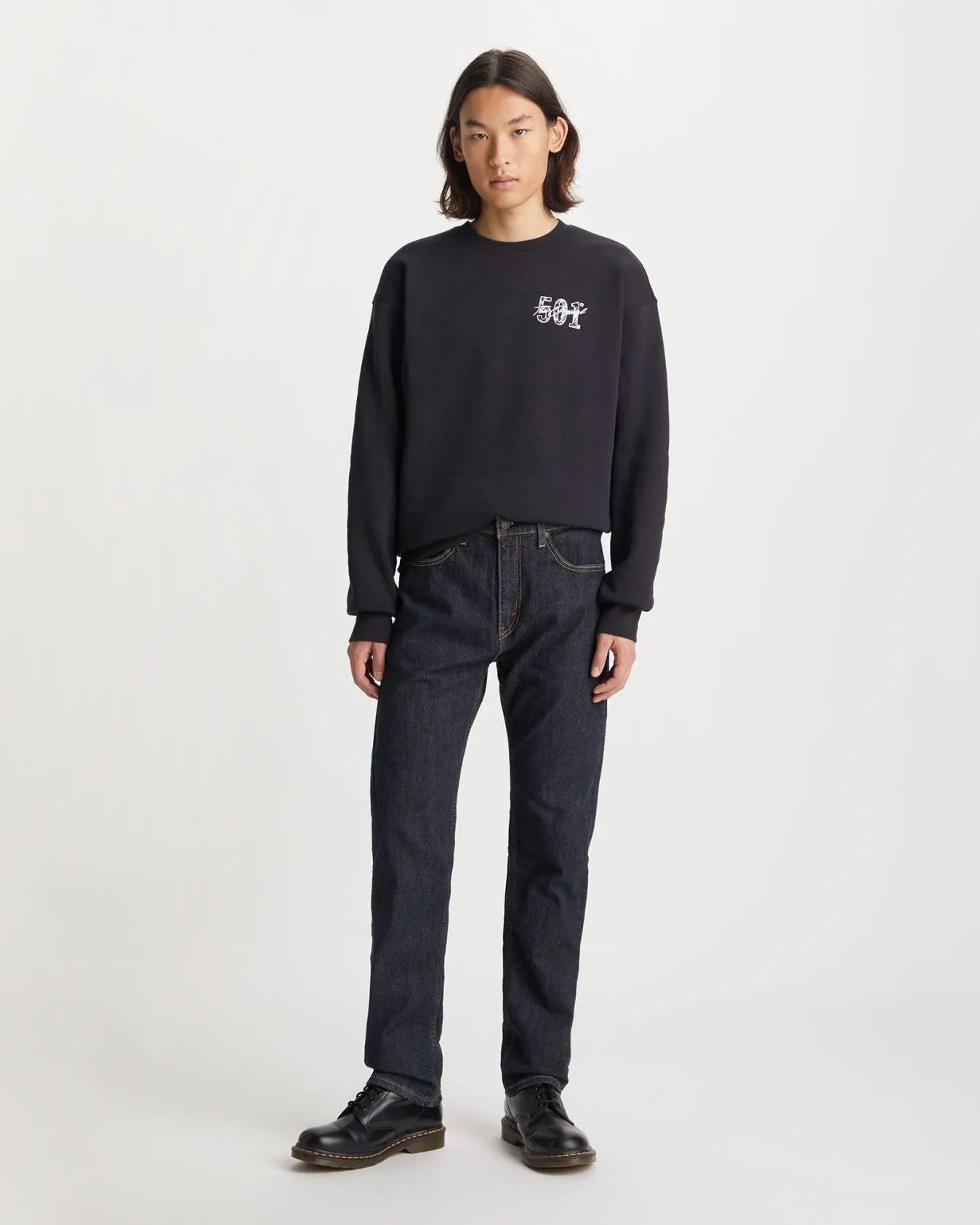 Levi's® 505 Regular Fit Herrenjeans - Dunkelblau