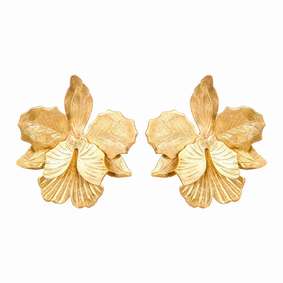 Little Laelia Orchid Earrings