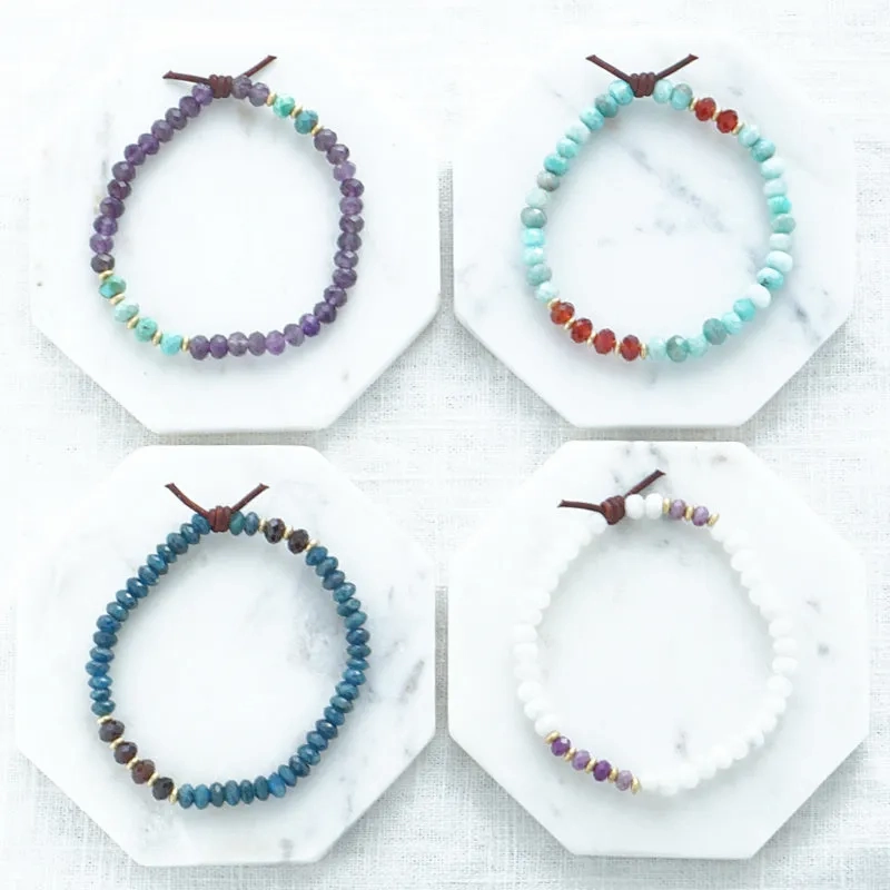 Little Notes of Love Mini Bracelet - Moonstone | Giftable Jewelry