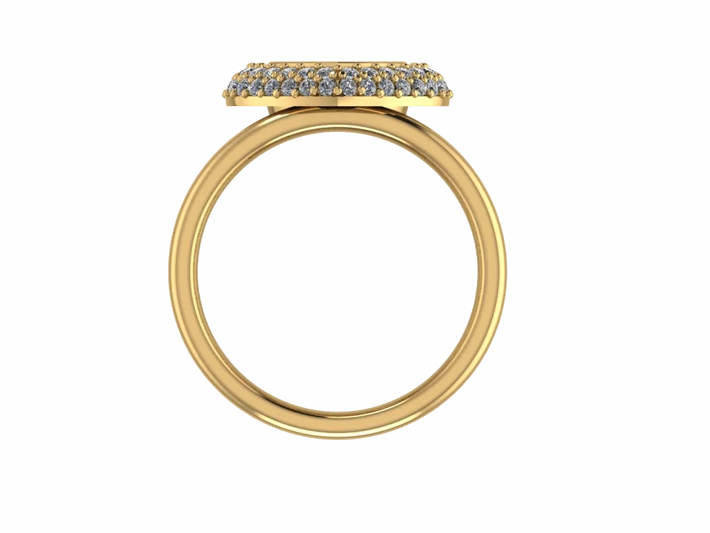 Love Heart Engagement Ring