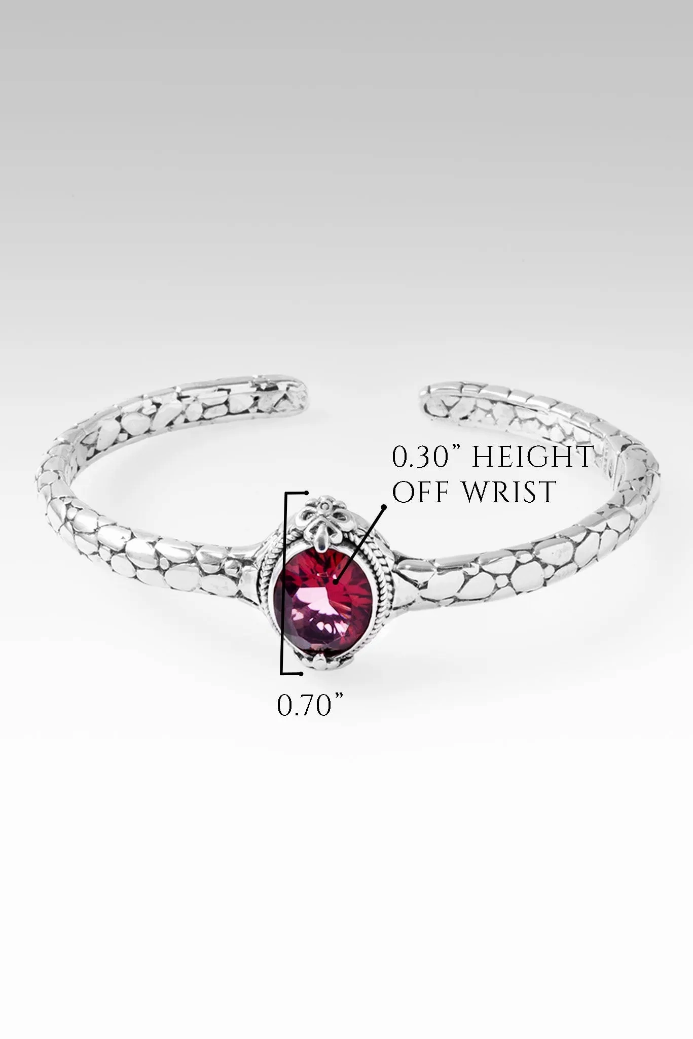 Love One Another Cuff II? in Berrylicious? Mystic Quartz