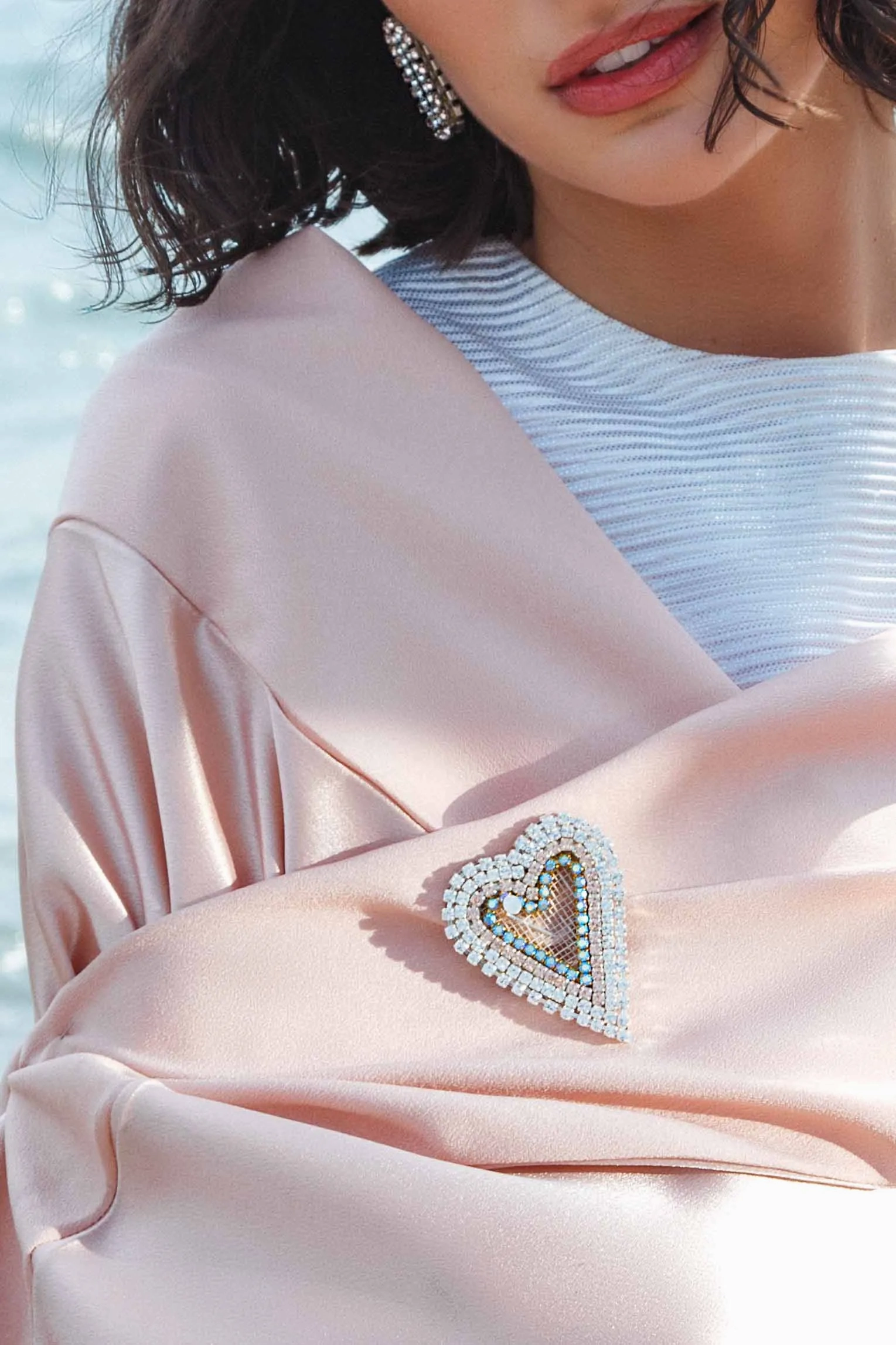 Love-Struck Brooch - Pink Melissa