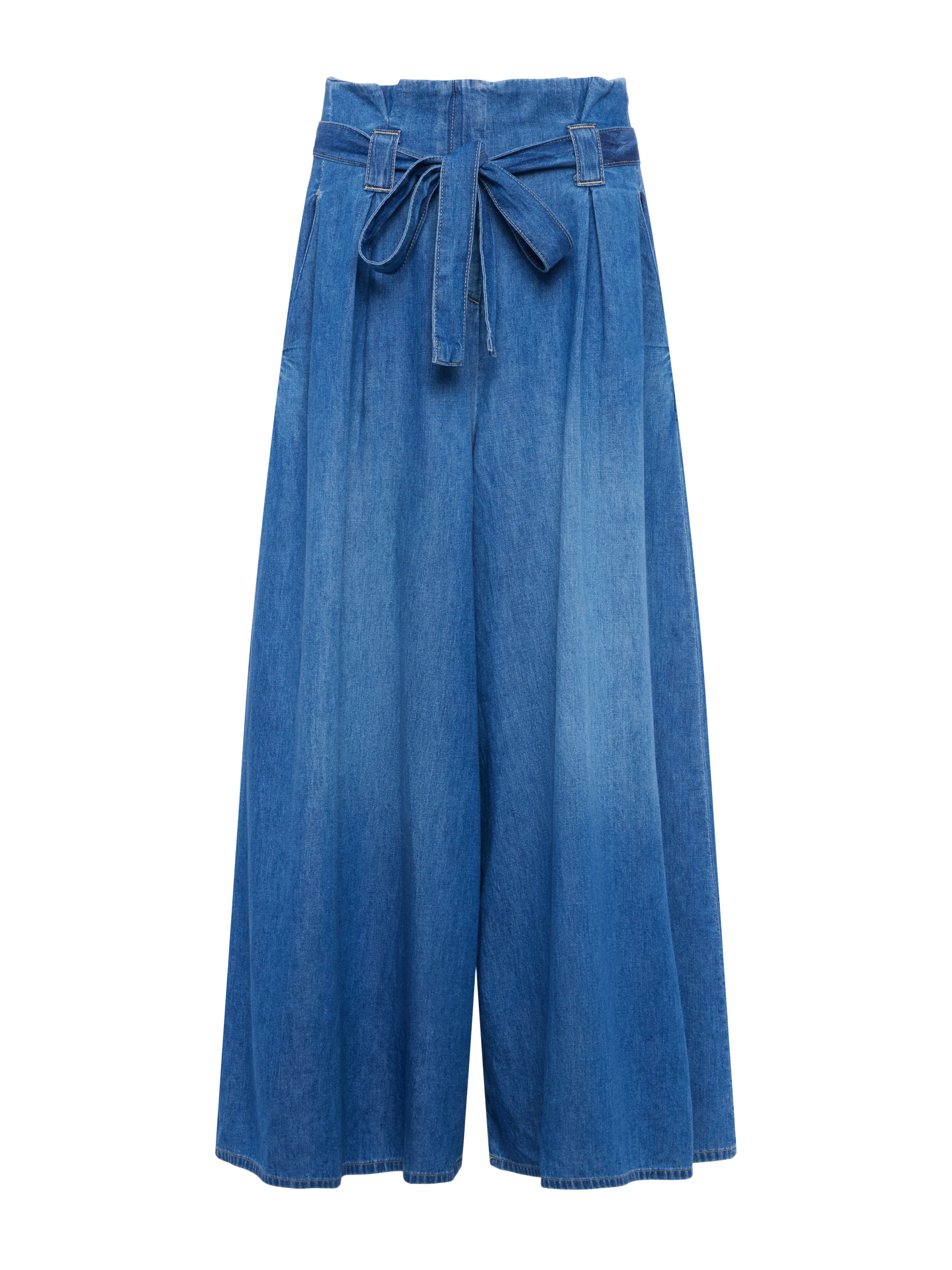 Lowen Cropped Weitbeinjeans