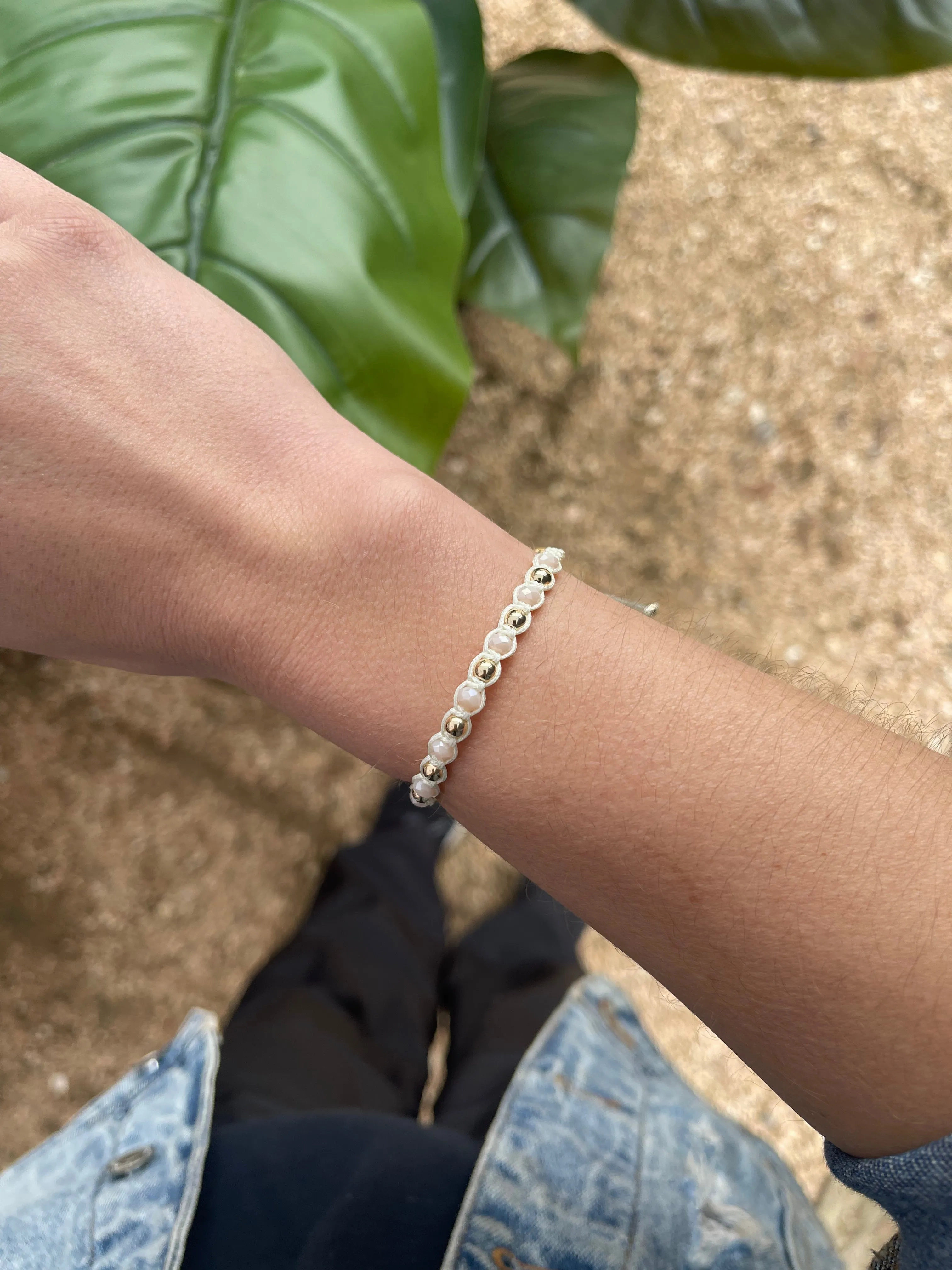 Lucia 18K Gold in Cream