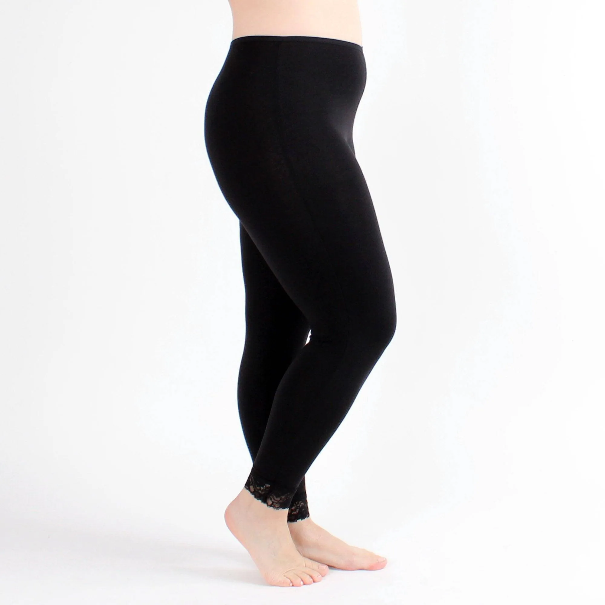 Luxus Baumwoll-Langunterhose Legging 28