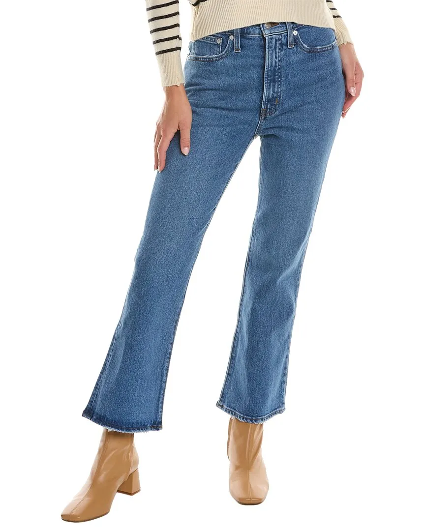 Madewell Die perfekte Vintage Earlwood Wash Flare Crop Jeans