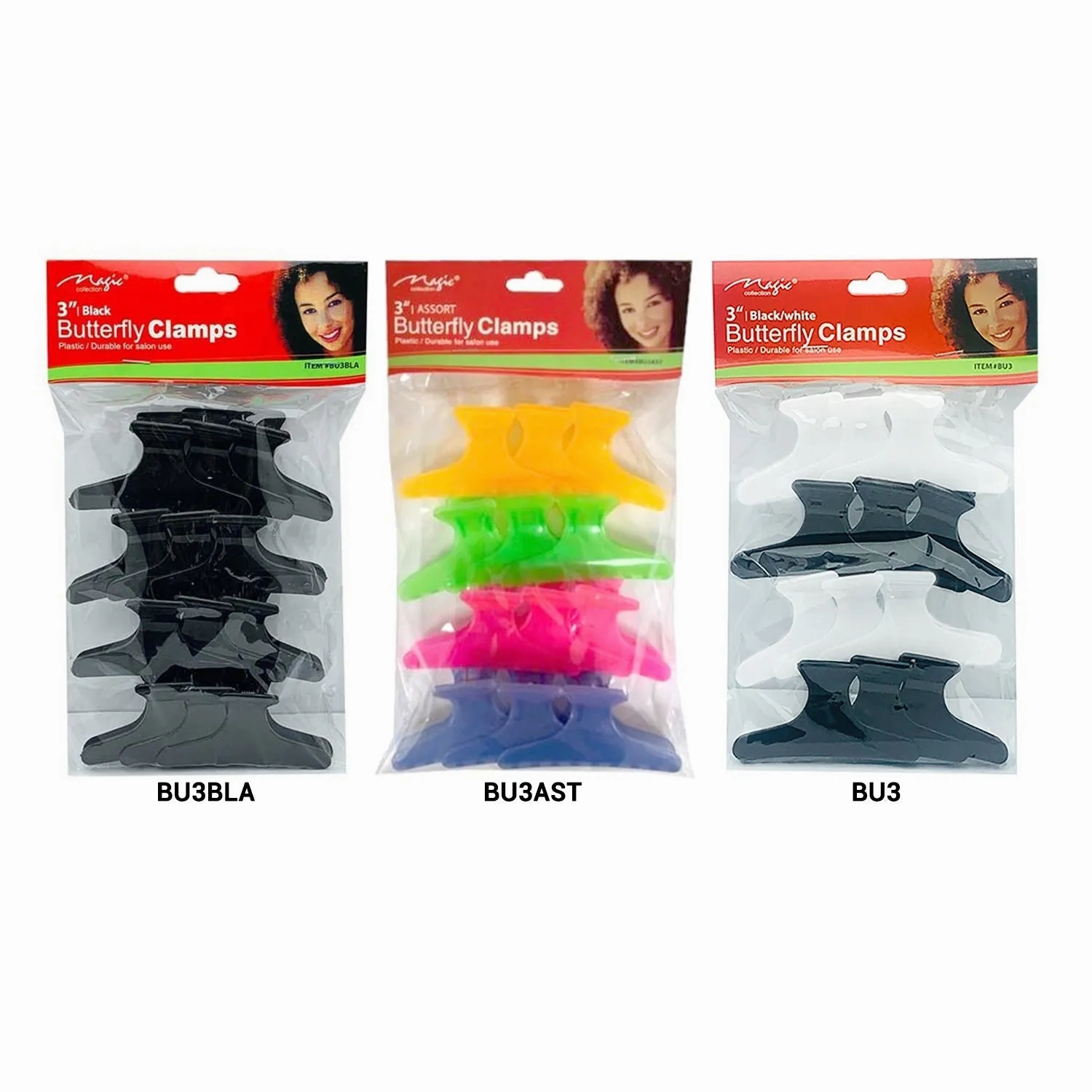 Magic Collection BUTTERFLY CLAMPS 3&quot;