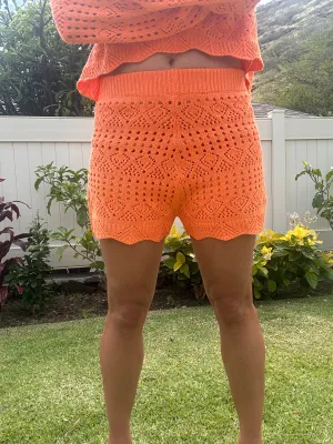 Make My Day Häkel-Strick-Kurzshorts