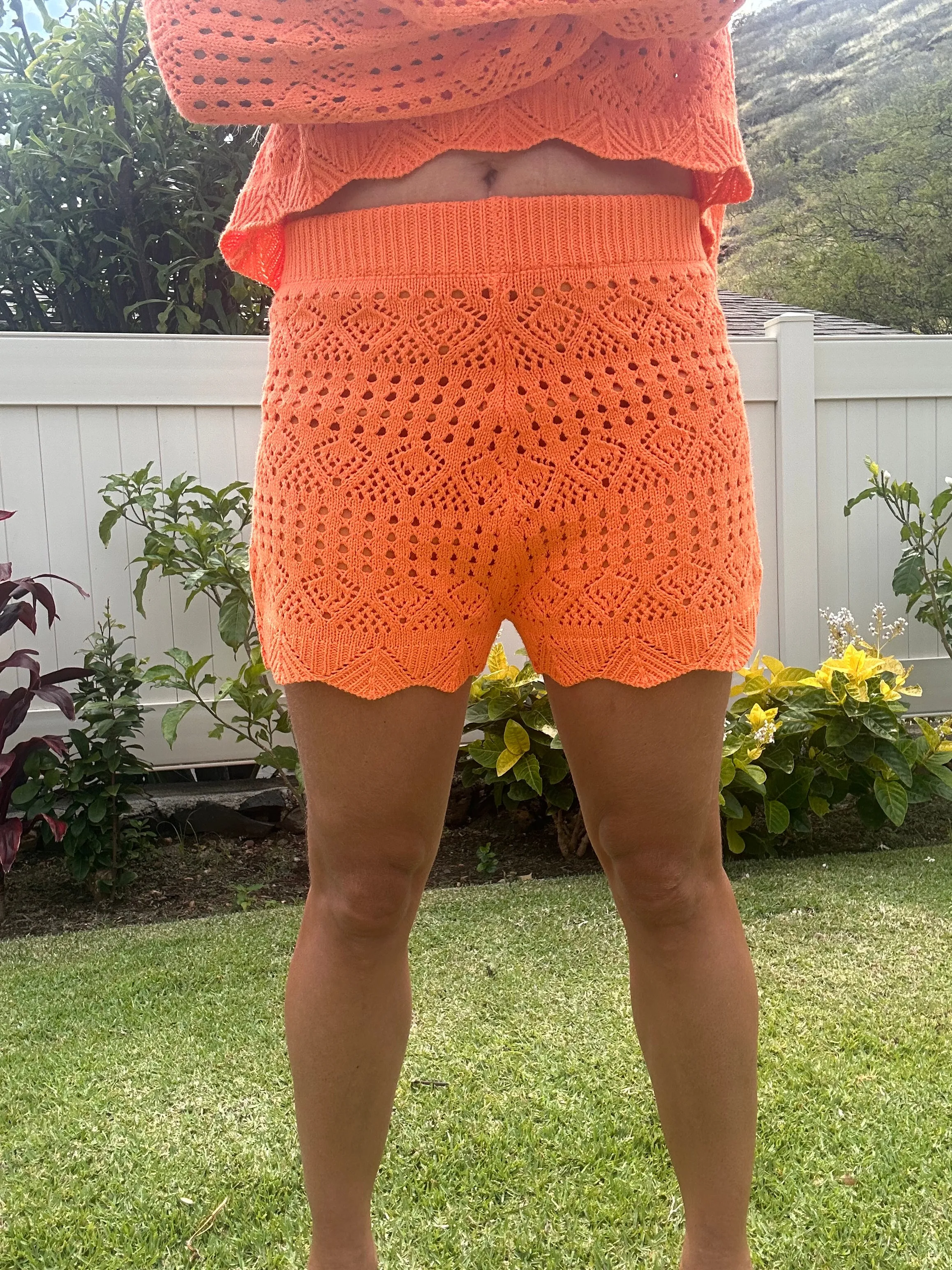 Make My Day Häkel-Strick-Kurzshorts