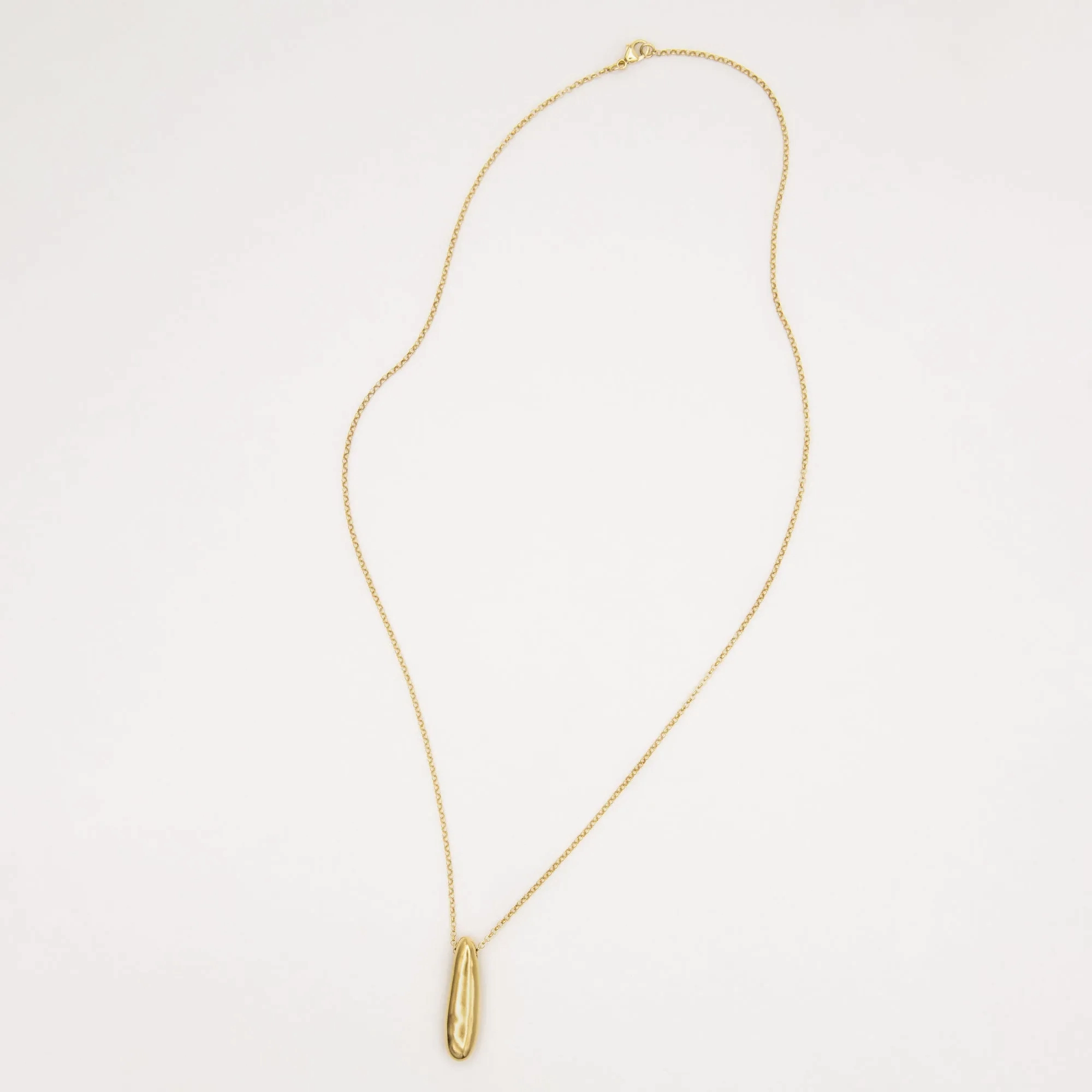 Manaca Large Gold Plated Necklace
