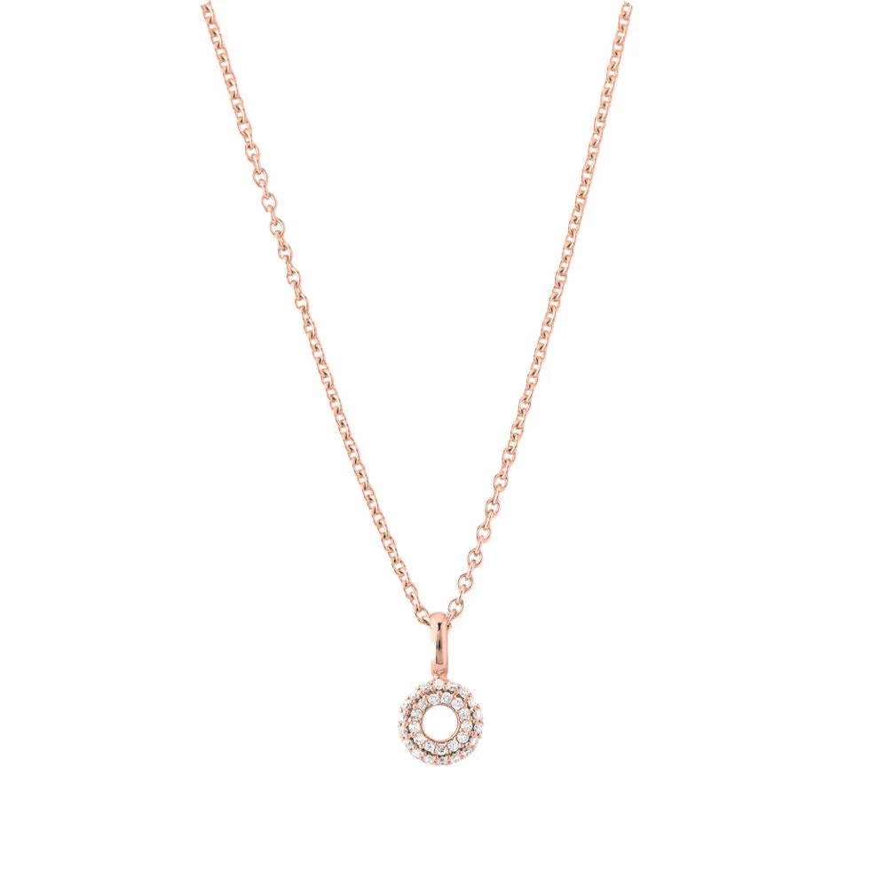 Matin 18K Rosegold Pendant w. 31 Diamonds
