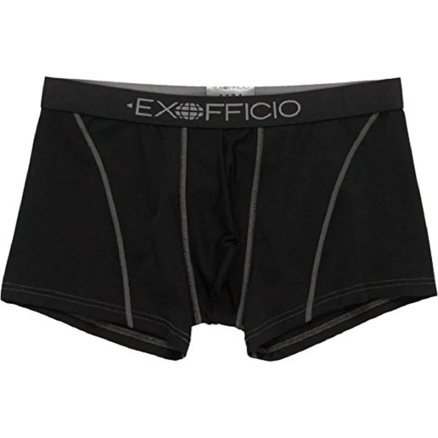 Herren Give-N-Go Sport Mesh Boxerslip in Einfarbig Schwarz