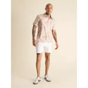 Herren Johnnie-O Chubbies 6-Zoll The Vannas Performance Shorts - Reinweiß