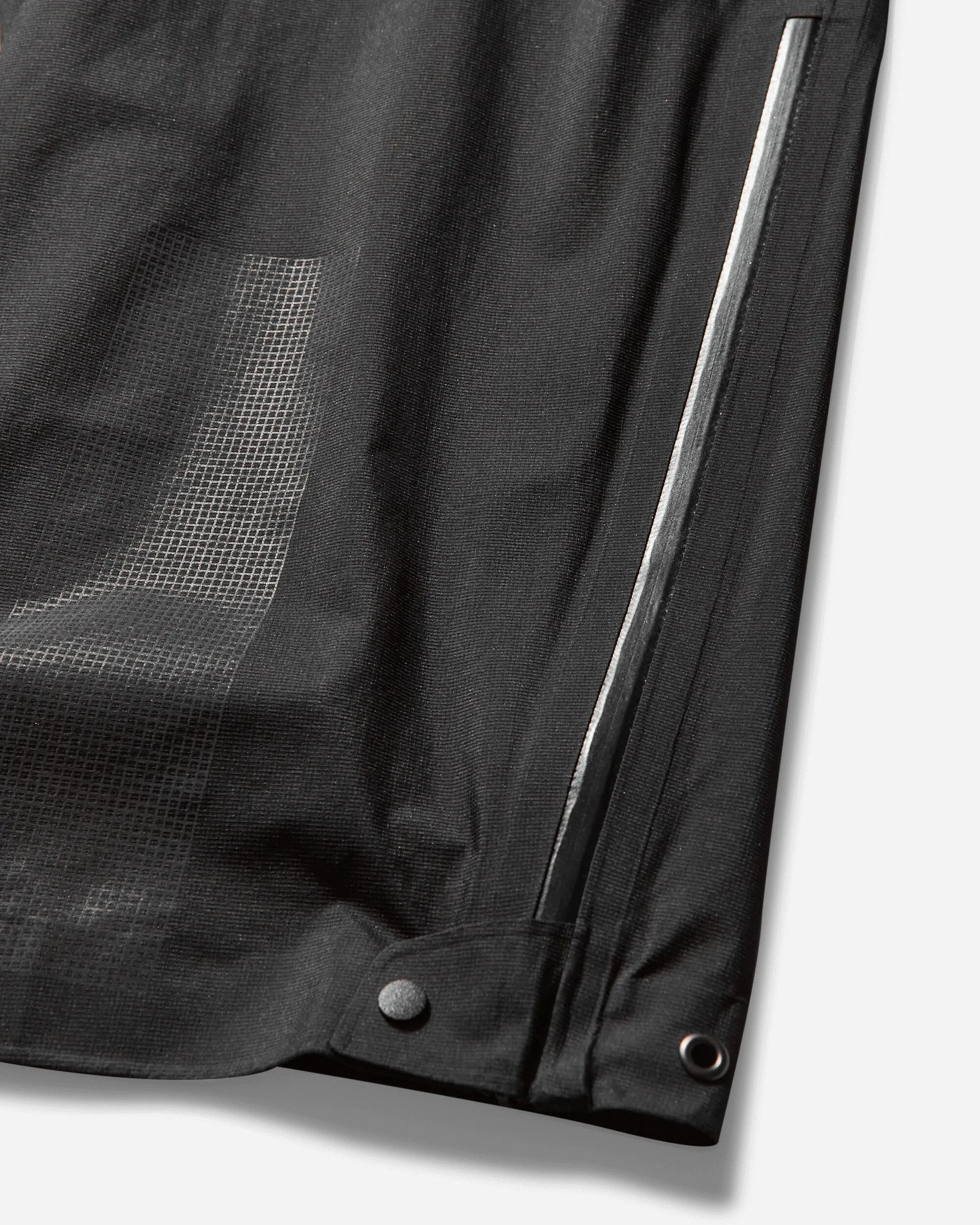 Herren Pertex 3L Regenhose Schwarz