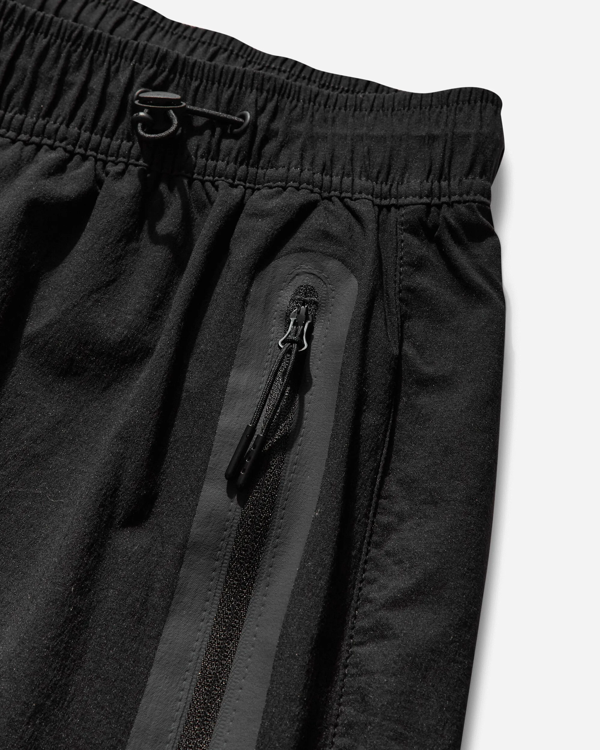 Herren Tech Gewebte Übergroße Hose Schwarz