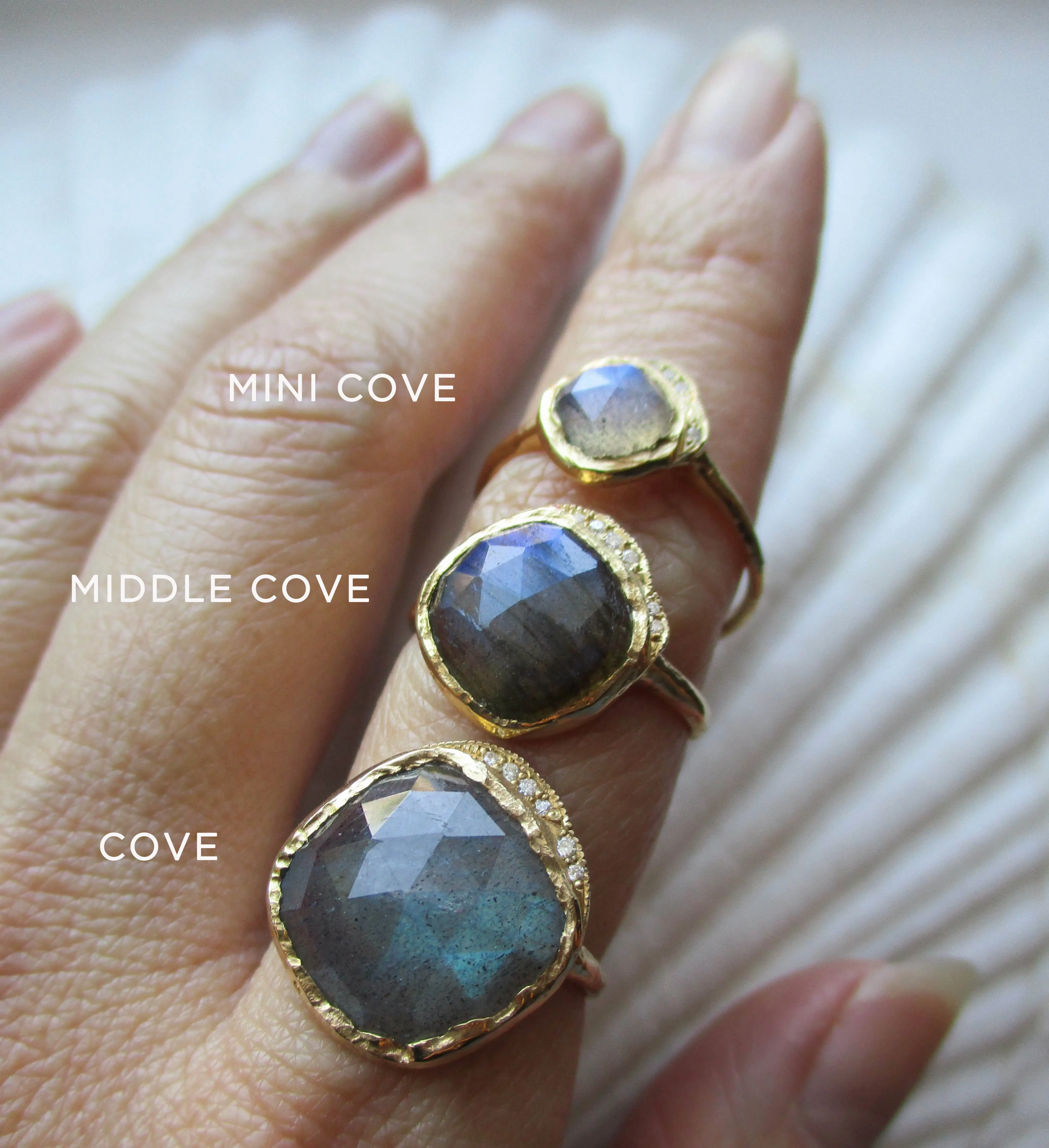 Middle Cove Labradorite Ring