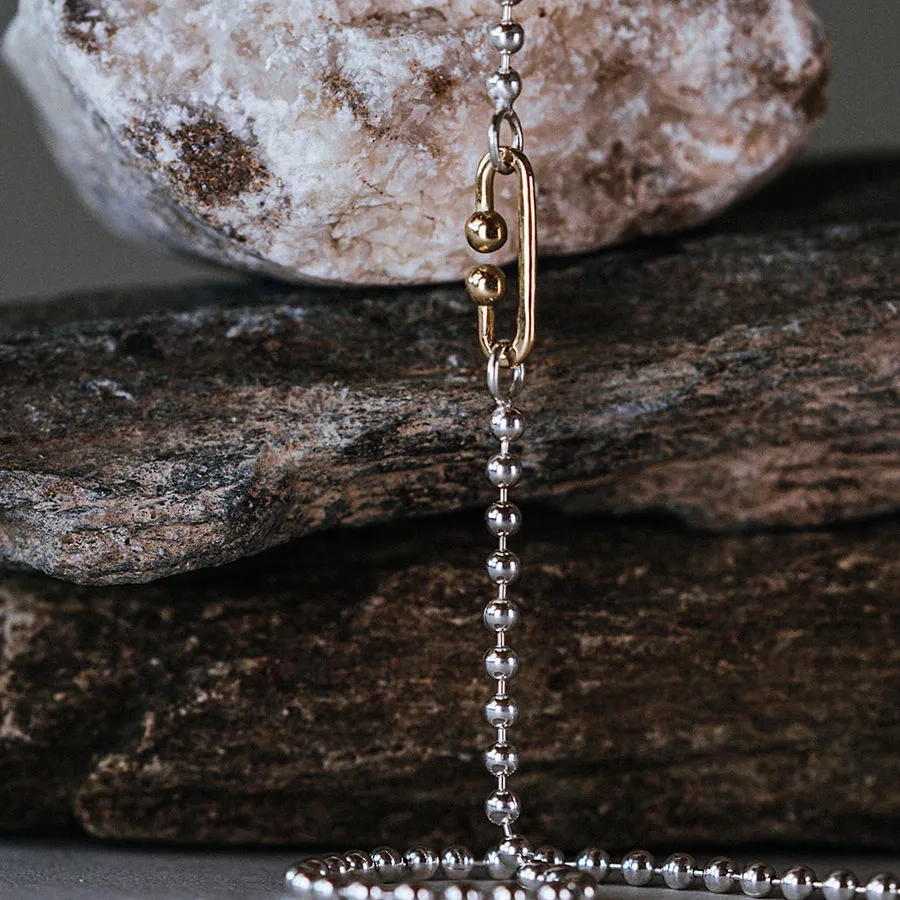 Milkyway 18K Gold &amp; Silver Necklace