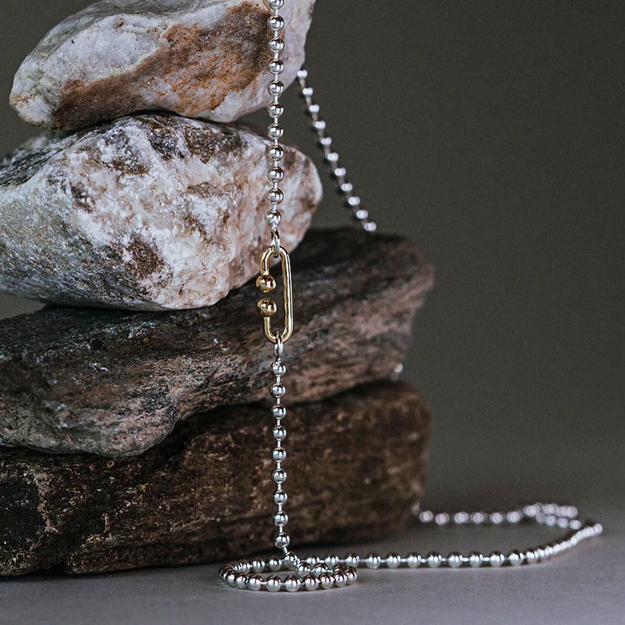 Milkyway 18K Gold &amp; Silver Necklace